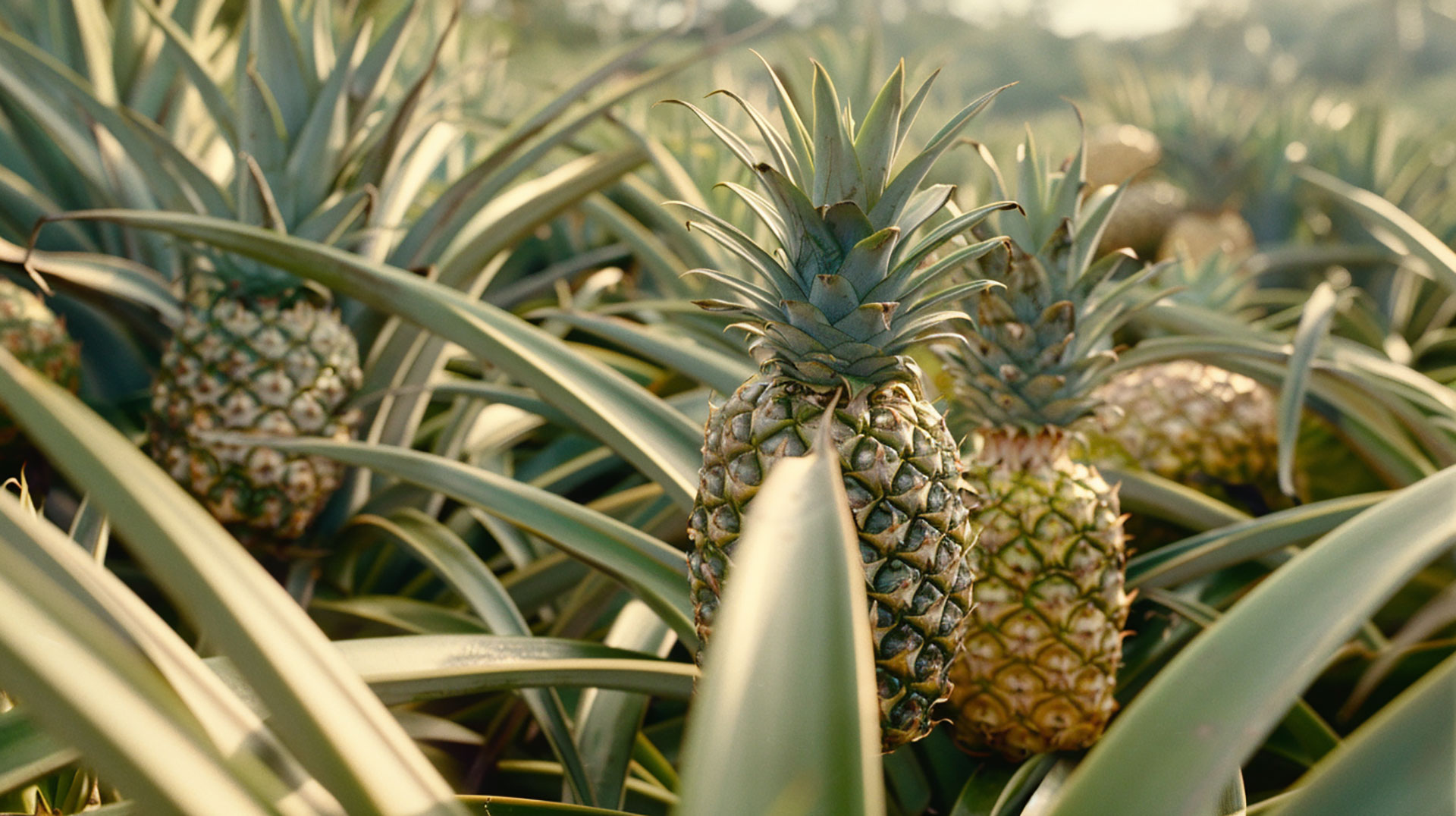 High-Resolution Pineapple Bush Photos for Free Download