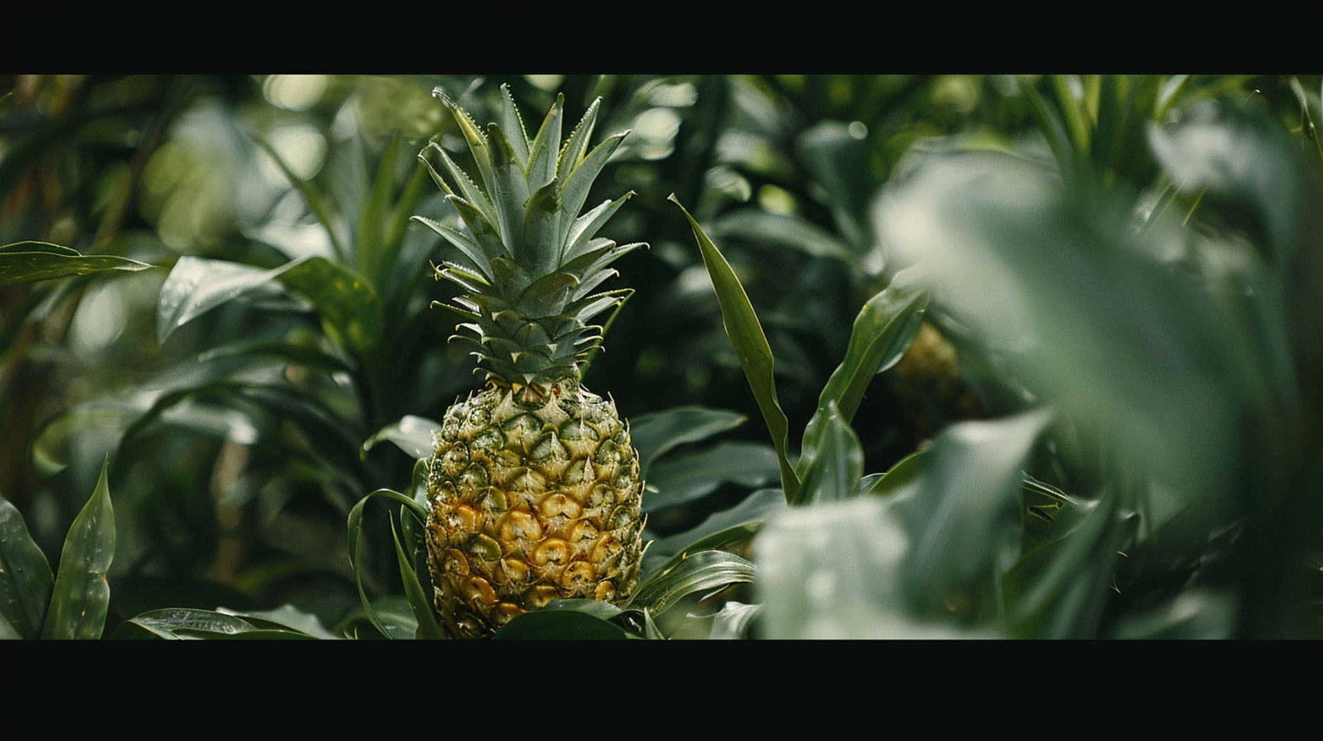 Discover Pineapple Bush Stock Photos in 16:9 Aspect Ratio