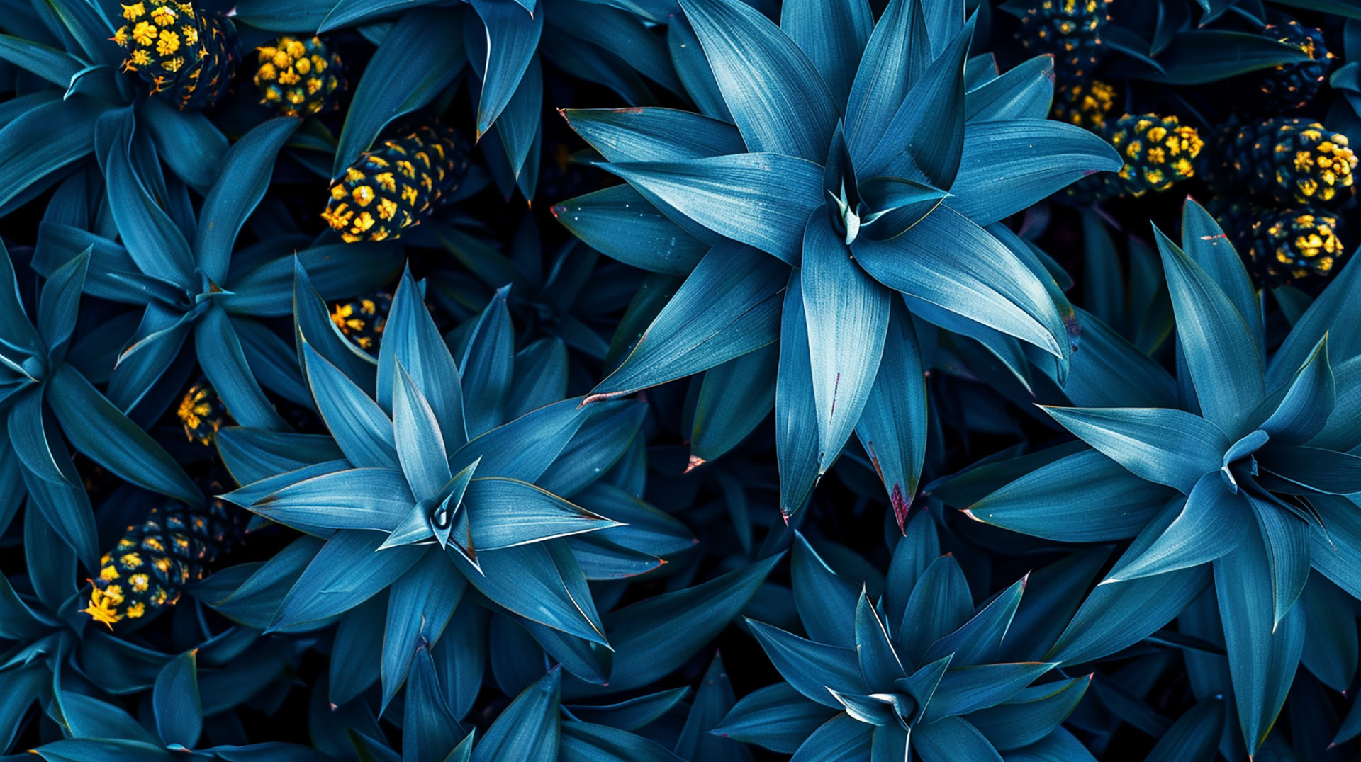 Stunning Pineapple Bush Pictures for Digital Backgrounds