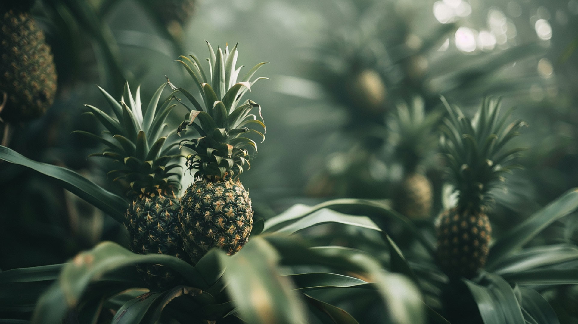 Royalty-Free Pineapple Bush Pics for Personal Use