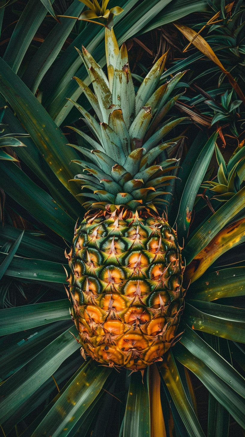 Discover Stunning Pineapple Bush Pics for Mobile Viewing