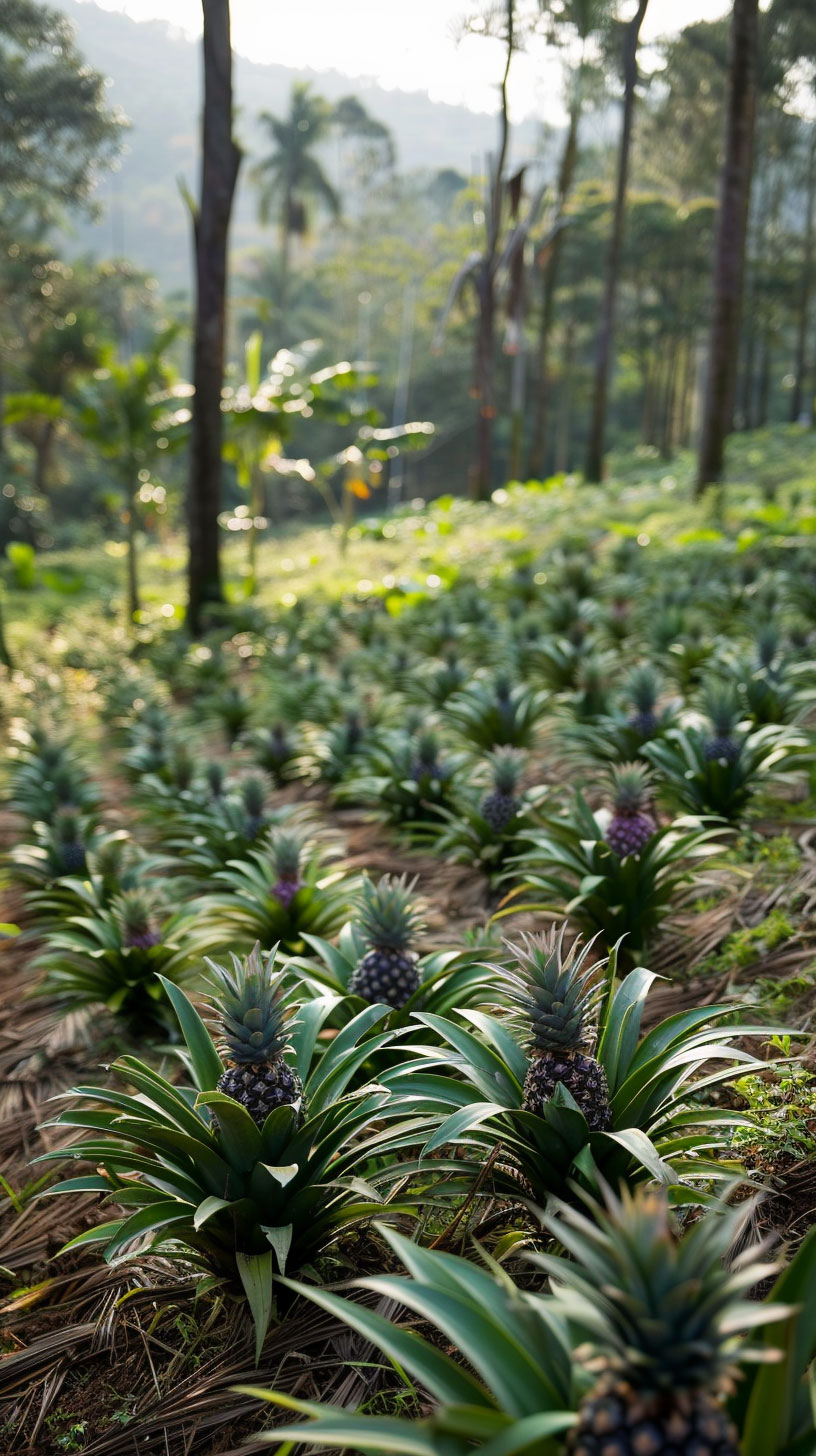 Download Free Pineapple Bush Pictures for Mobile Wallpaper