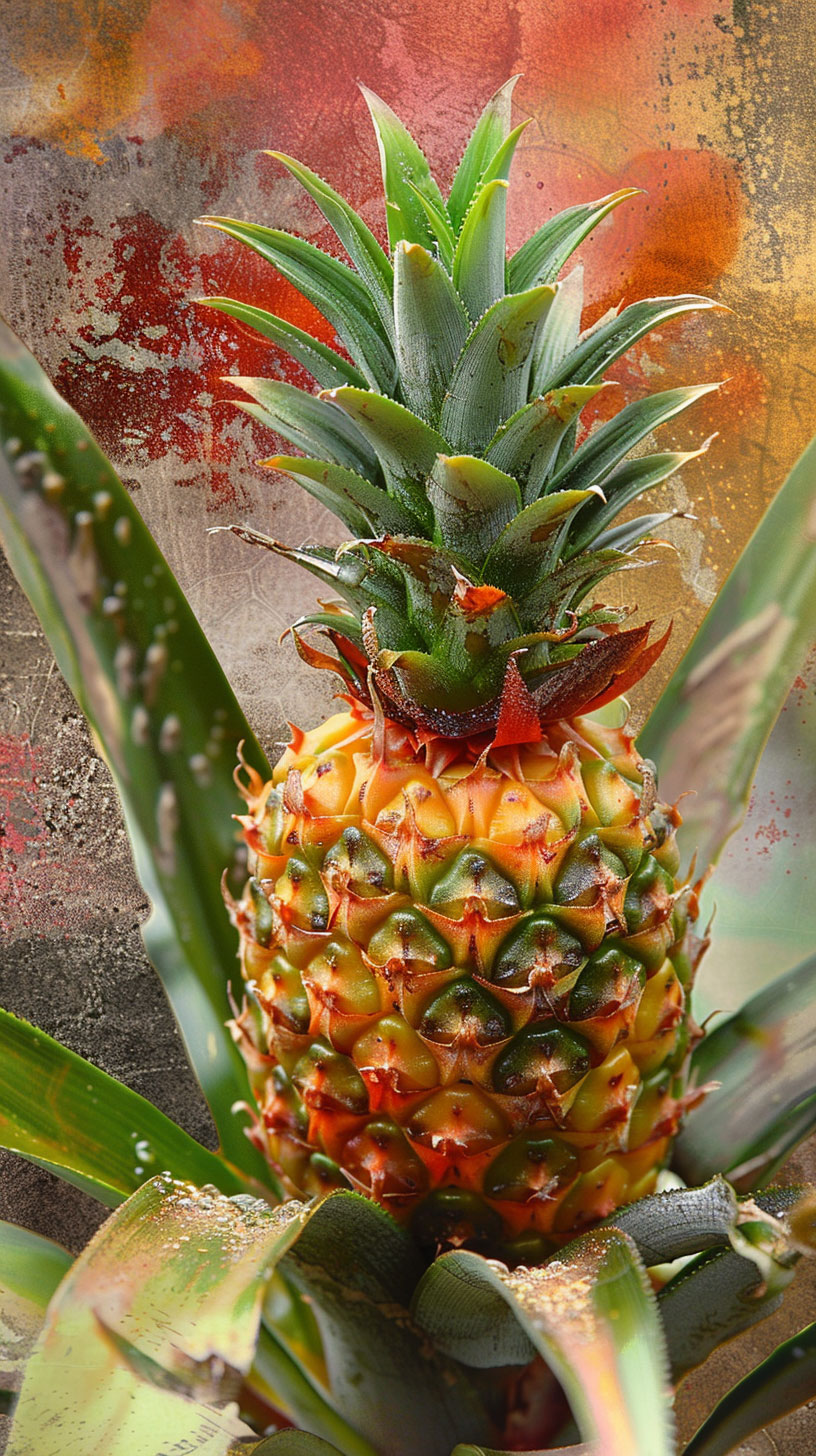 Free Pineapple Bush Photos for Mobile Wallpaper Enthusiasts