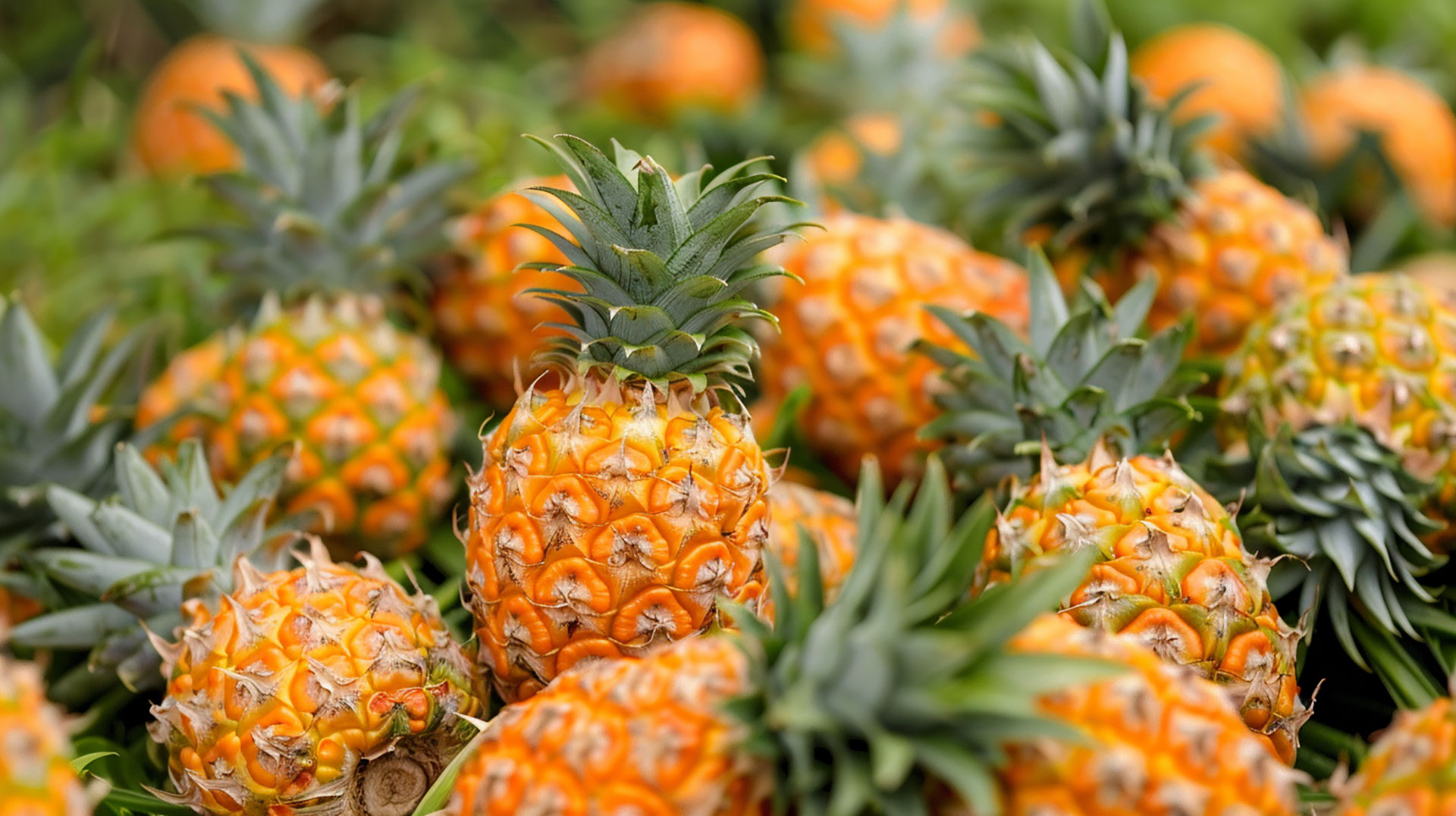 Vibrant Pineapple Picture for Digital Backgrounds and Screensavers