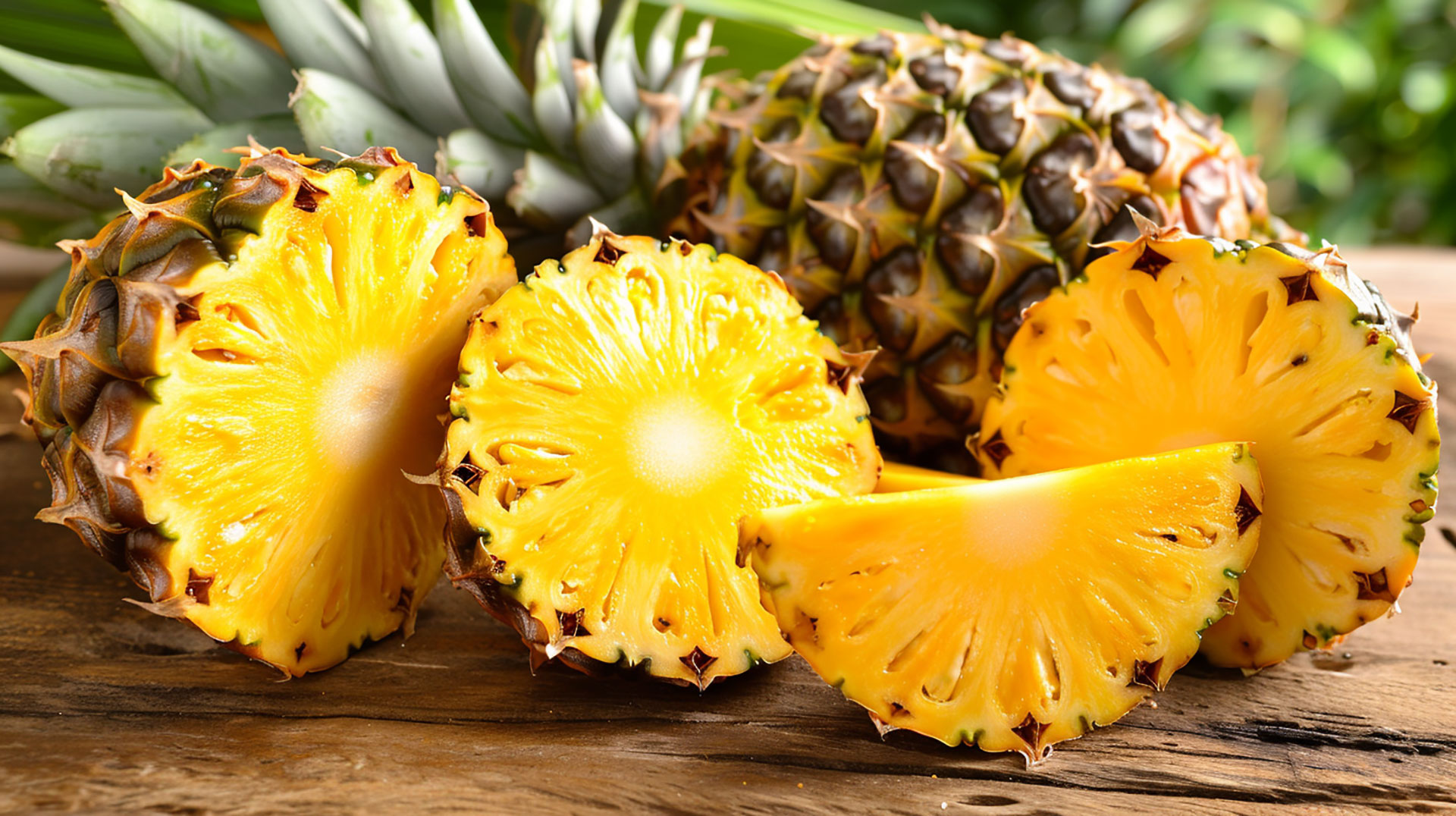 Explore the Rich Colors of Pineapple in HD Quality