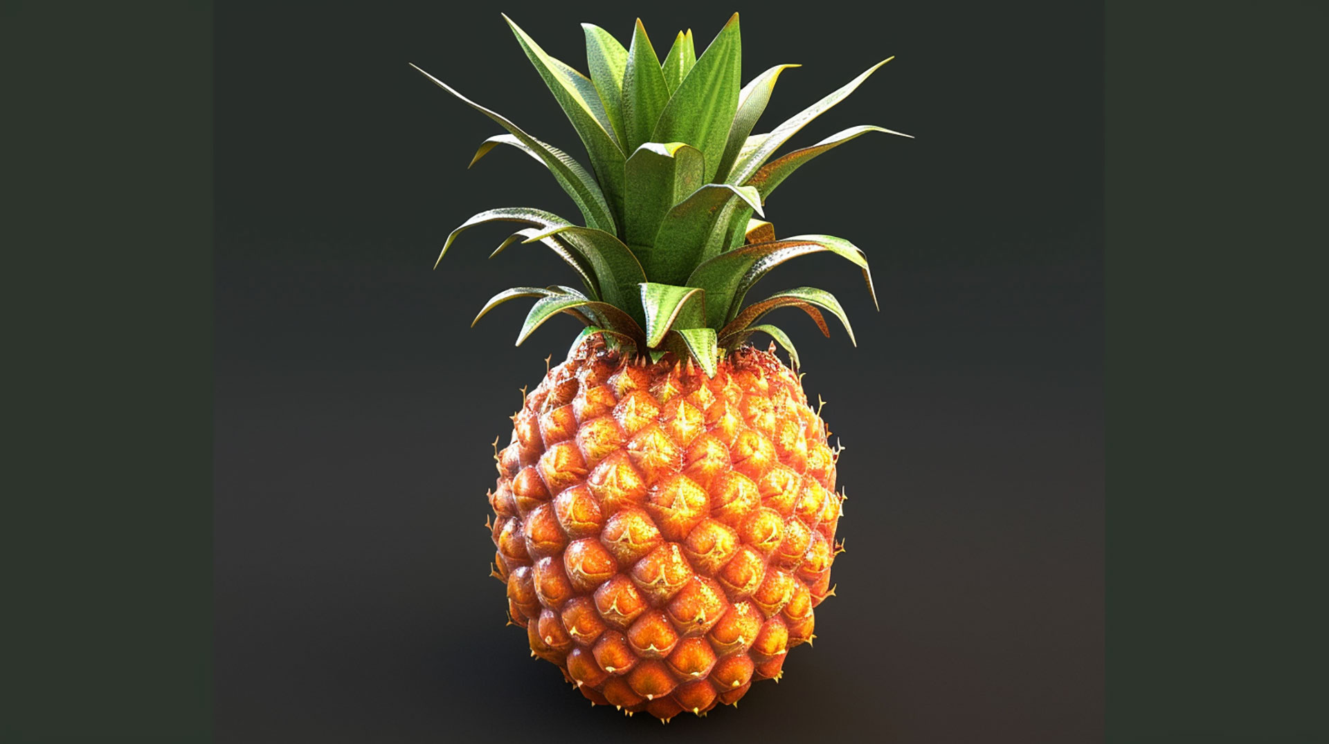 Dive into Detail with an 8K Pineapple Fruit Picture Perfect for Printing