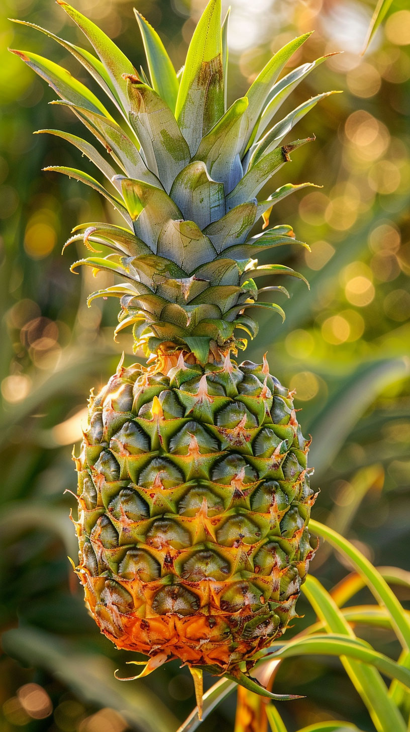 Enjoy a Refreshing Pineapple Image in High Definition on Your Mobile