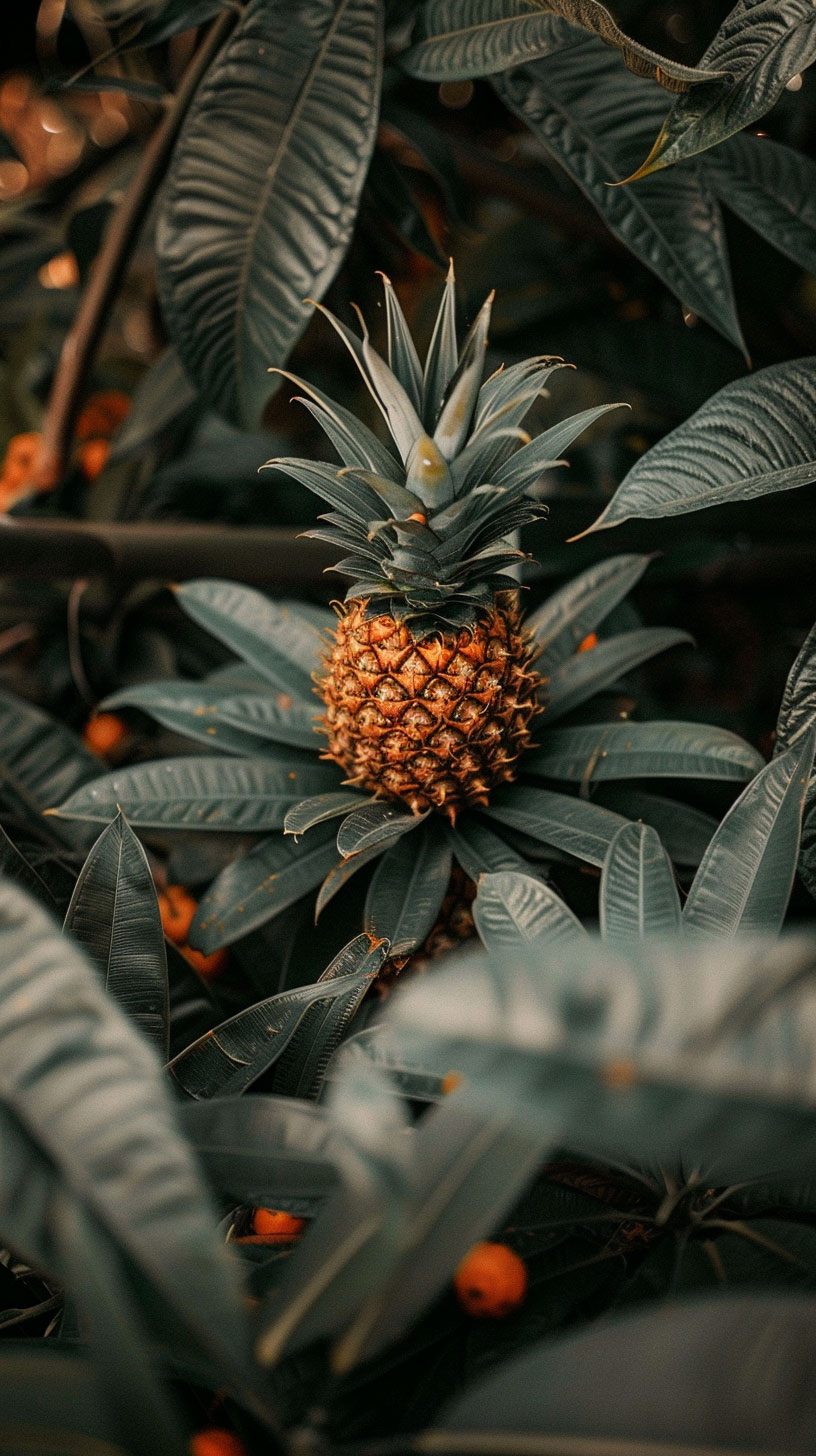 Explore the Refreshing Details of Pineapple on Your Android Phone