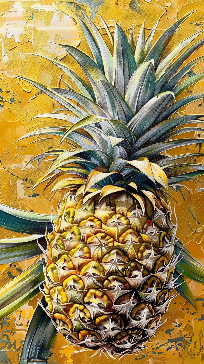 Enjoy a Fresh Pineapple Image in High Quality on Your Android Device