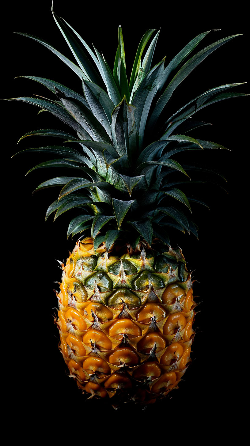 Pineapple Fruit: Stunning Image for Mobile Backgrounds and Lock Screens