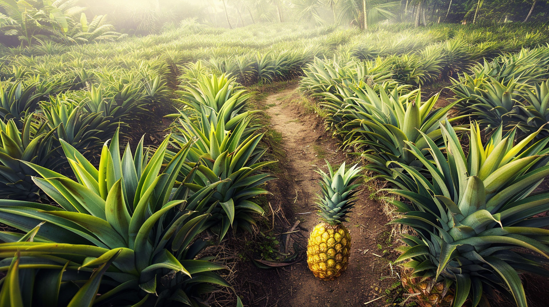 Captivating Pineapple Garden Maze Scenes in Ultra HD