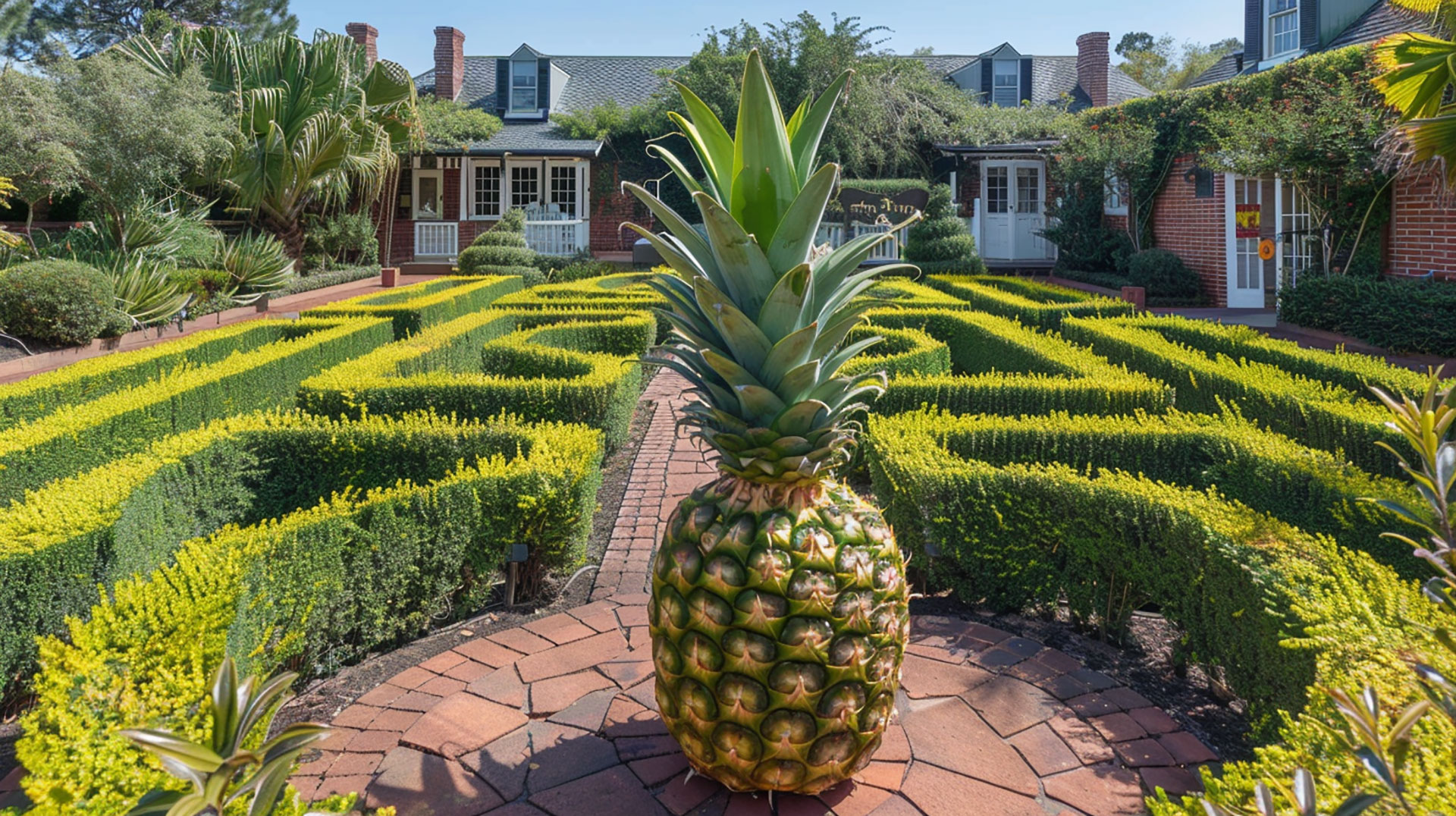 Pineapple Garden Maze Pictures in Ultra HD Resolution