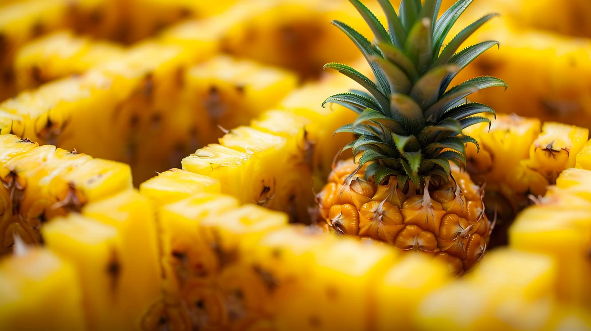 Pineapple Garden Maze Scenes in Stunning HD Quality