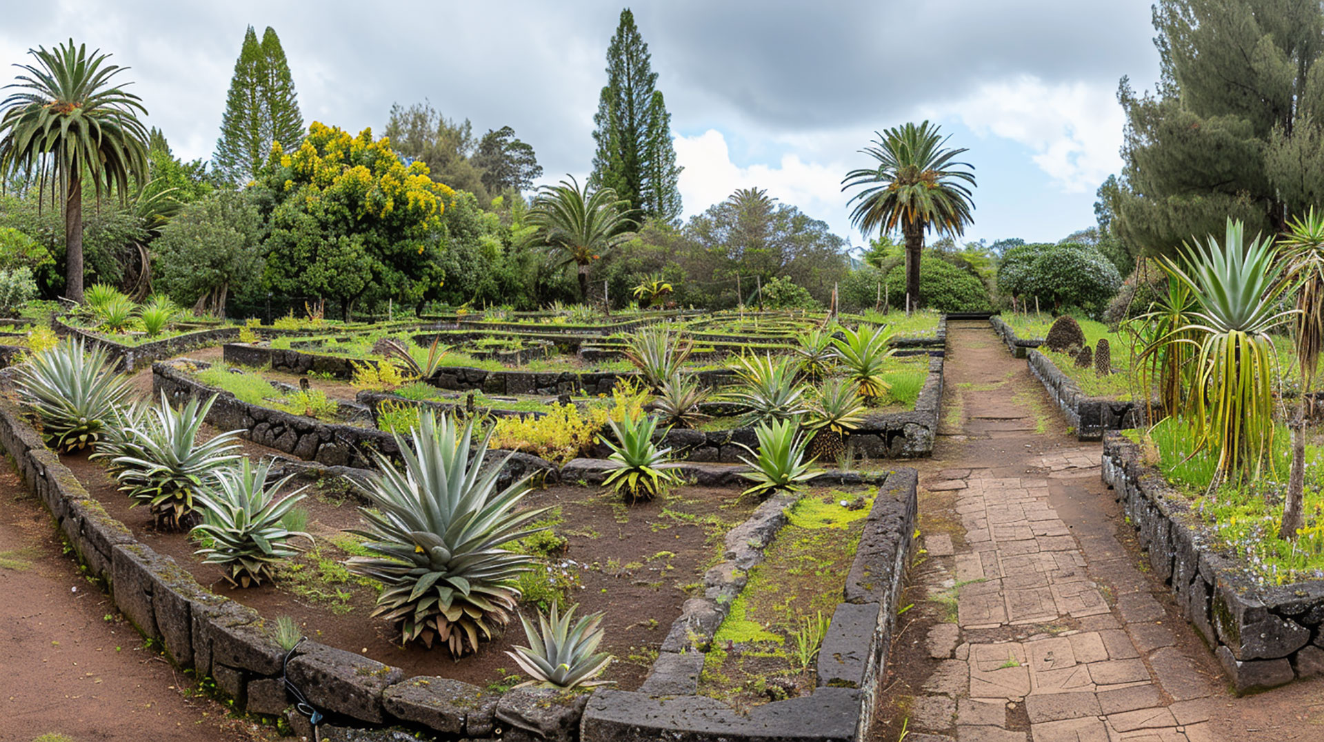 Royalty-Free Stock Photos of Pineapple Garden Maze