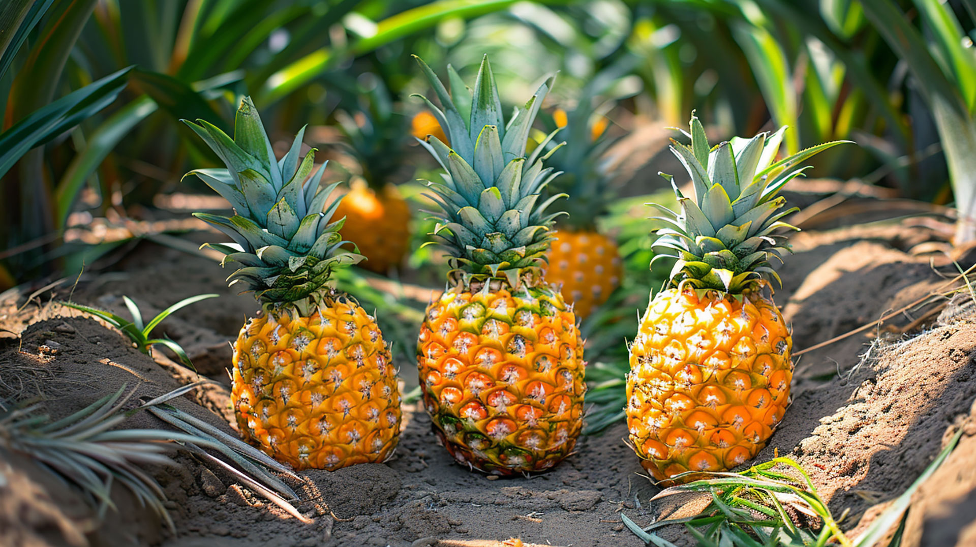 Capture Royalty-Free Pineapple Garden Maze Photos