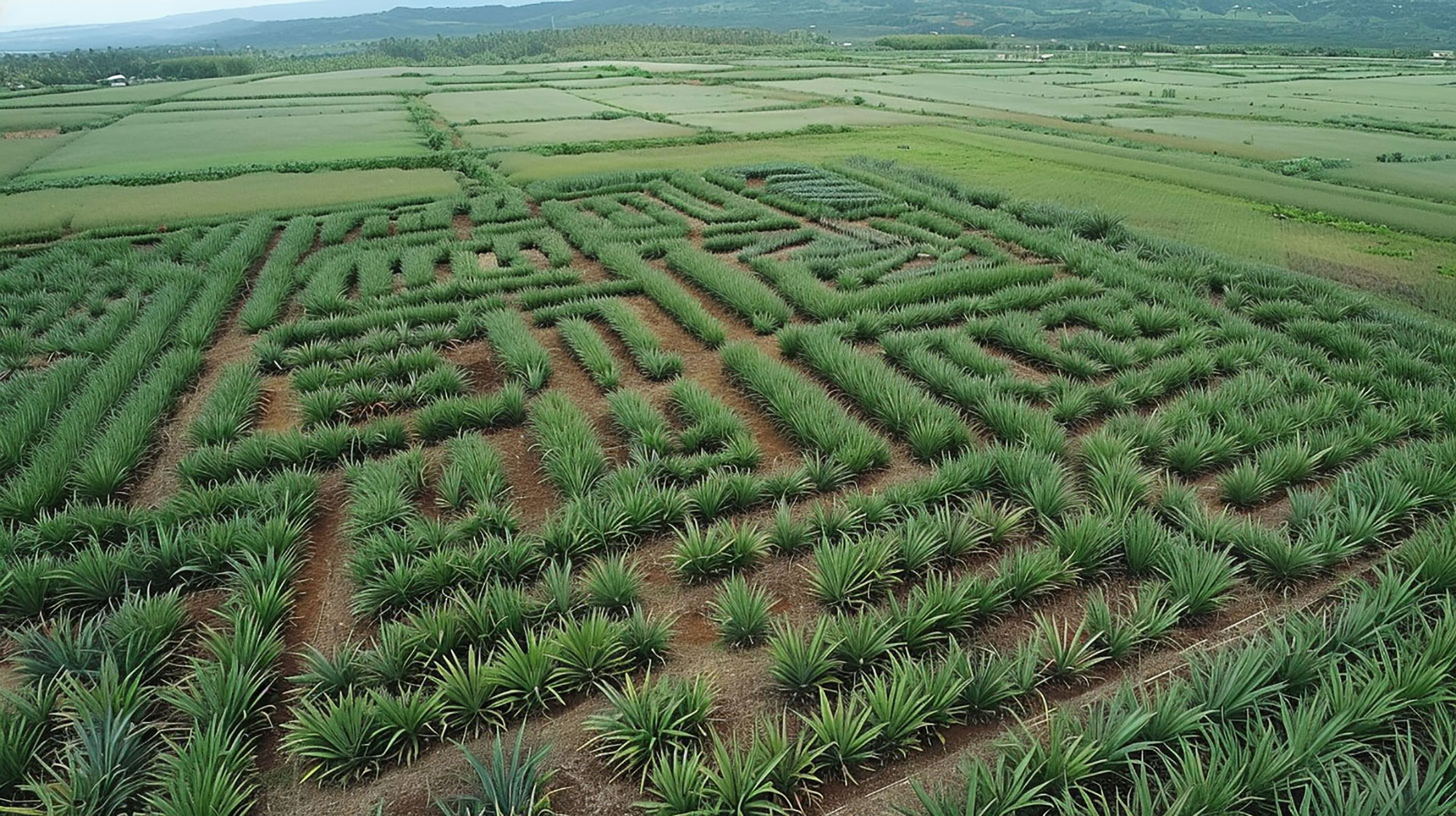 Explore Free Pineapple Garden Maze Wallpapers in 4K