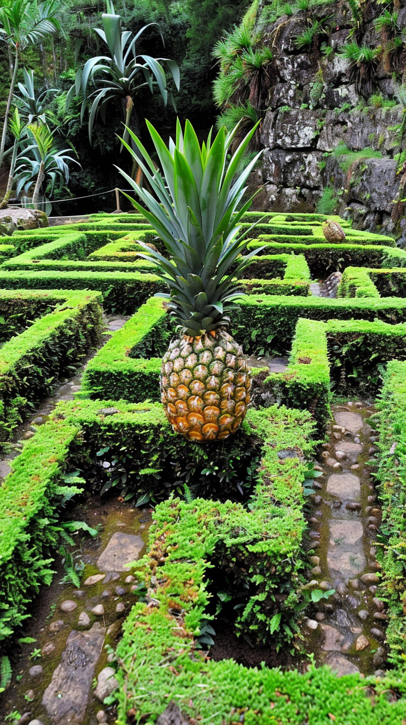 Free Download: Pineapple Garden Maze Wallpapers for Samsung