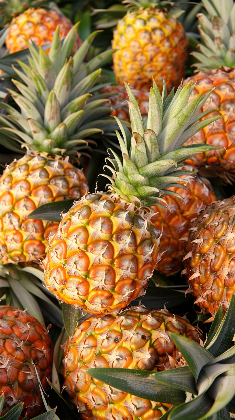 Royalty-Free Pineapple Garden Maze Images for Mobile Use