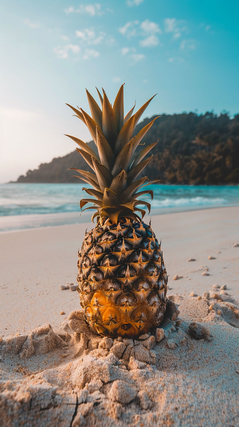 Explore and Download Free Pineapple Wallpapers for Your Mobile Device