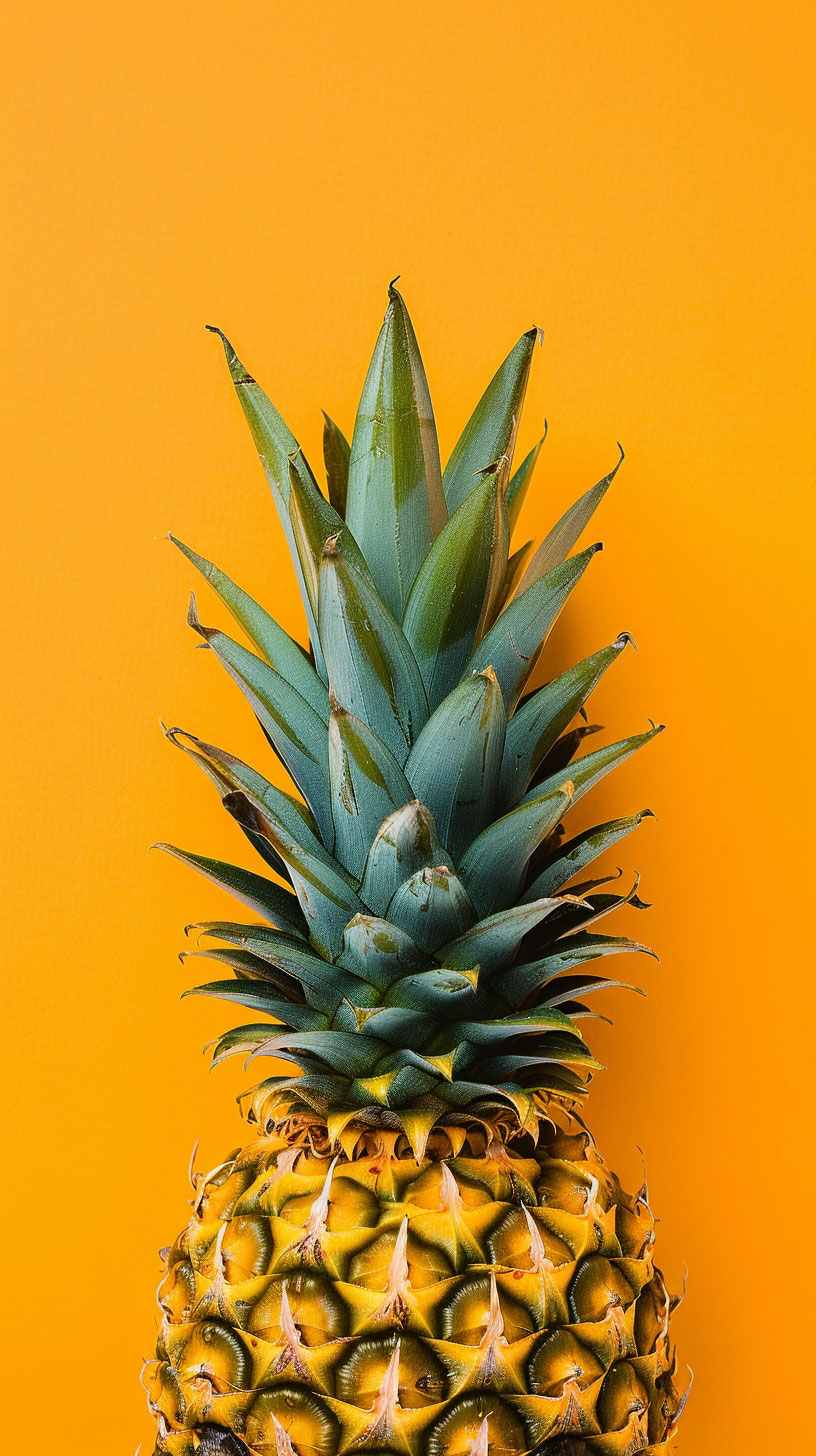 High-Resolution Pineapple Images for Mobile Screens: Free Download