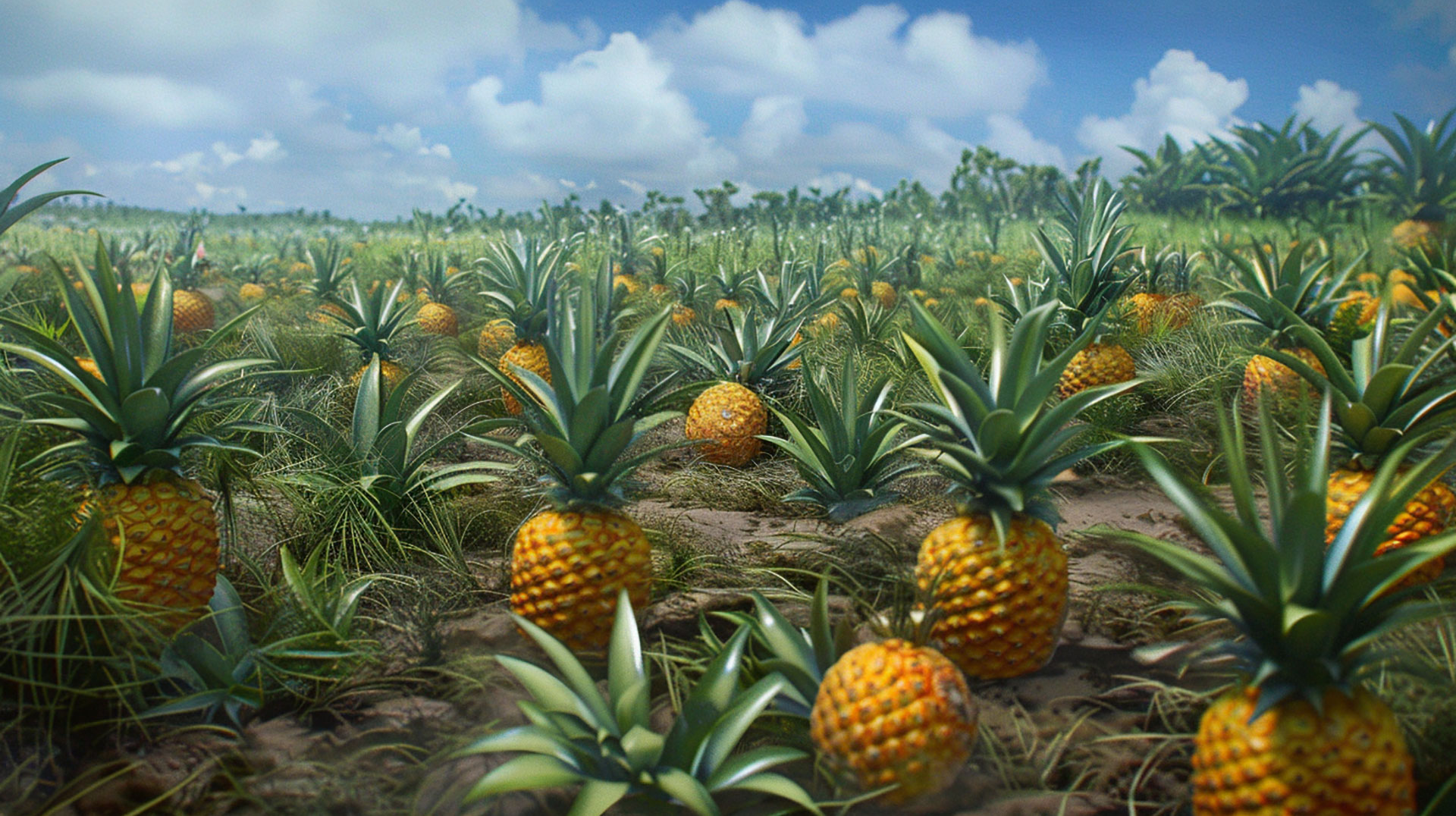 Beautiful Pineapple Plant Photos for Desktop Wallpaper