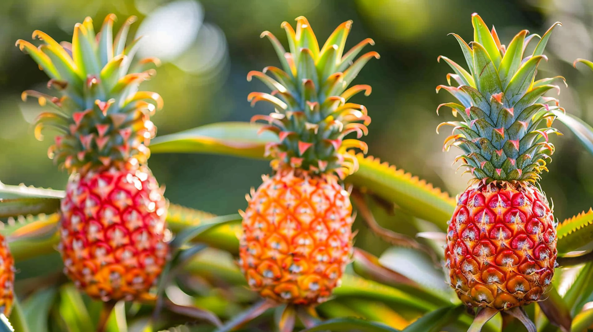 Discover Colorful Pineapple Plant Photos in 1920x1080