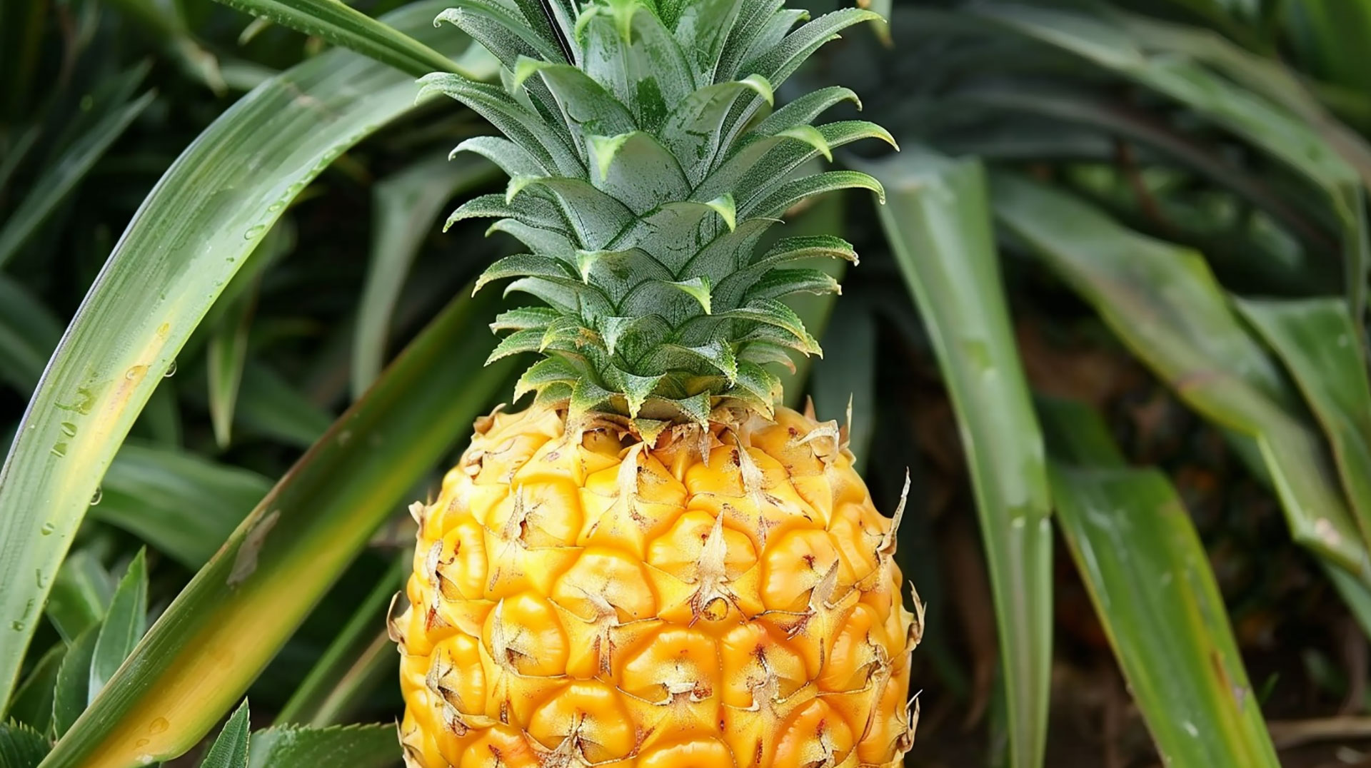 High-Quality Pineapple Plant Images Perfect for Digital Projects