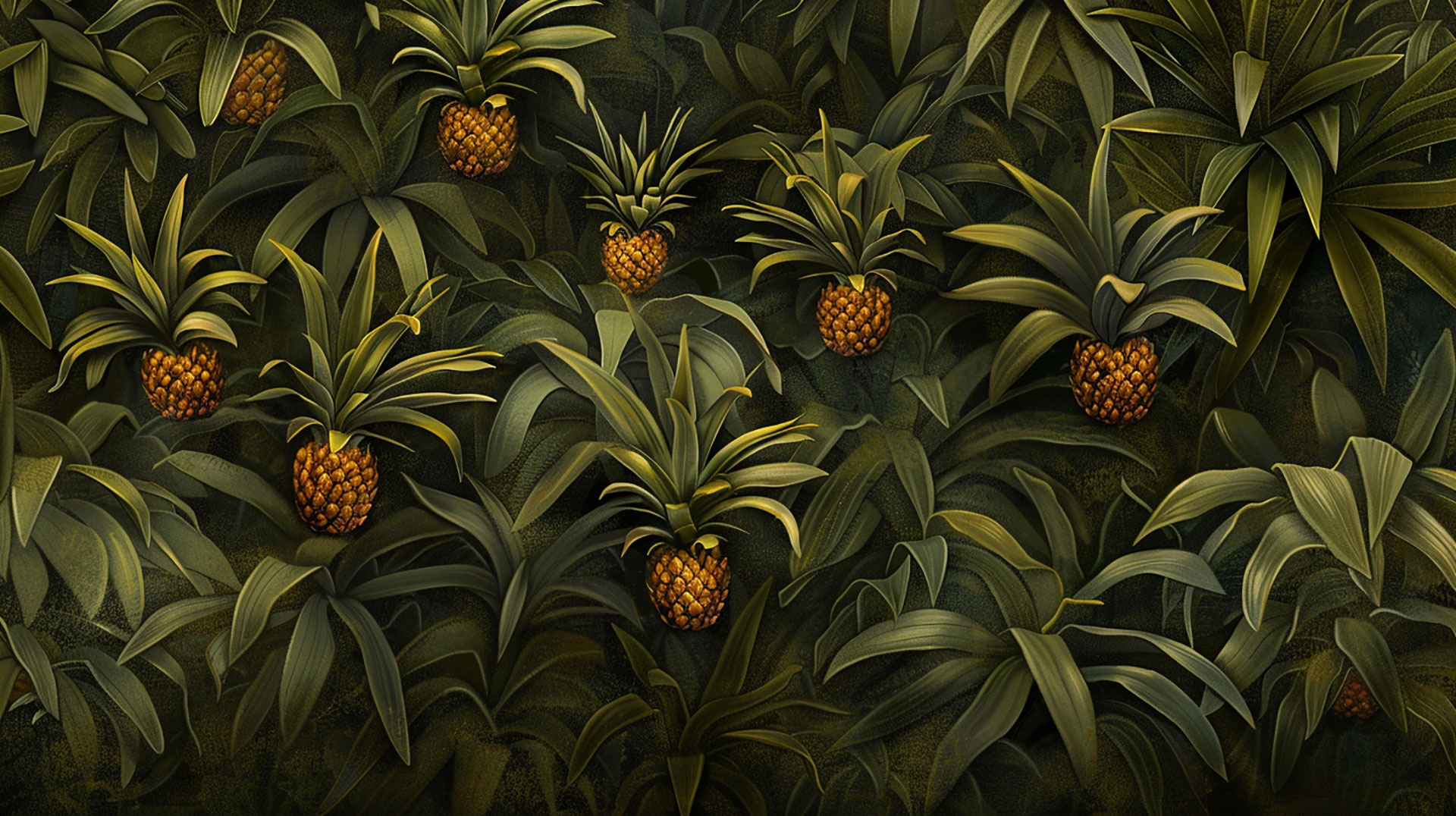 Stunning Pineapple Plant Images in 1920x1080