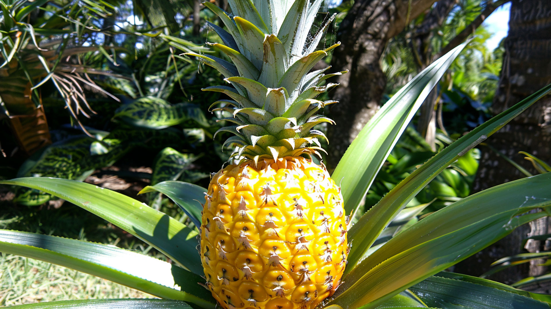 High-Resolution Pineapple Plant Stock Photos