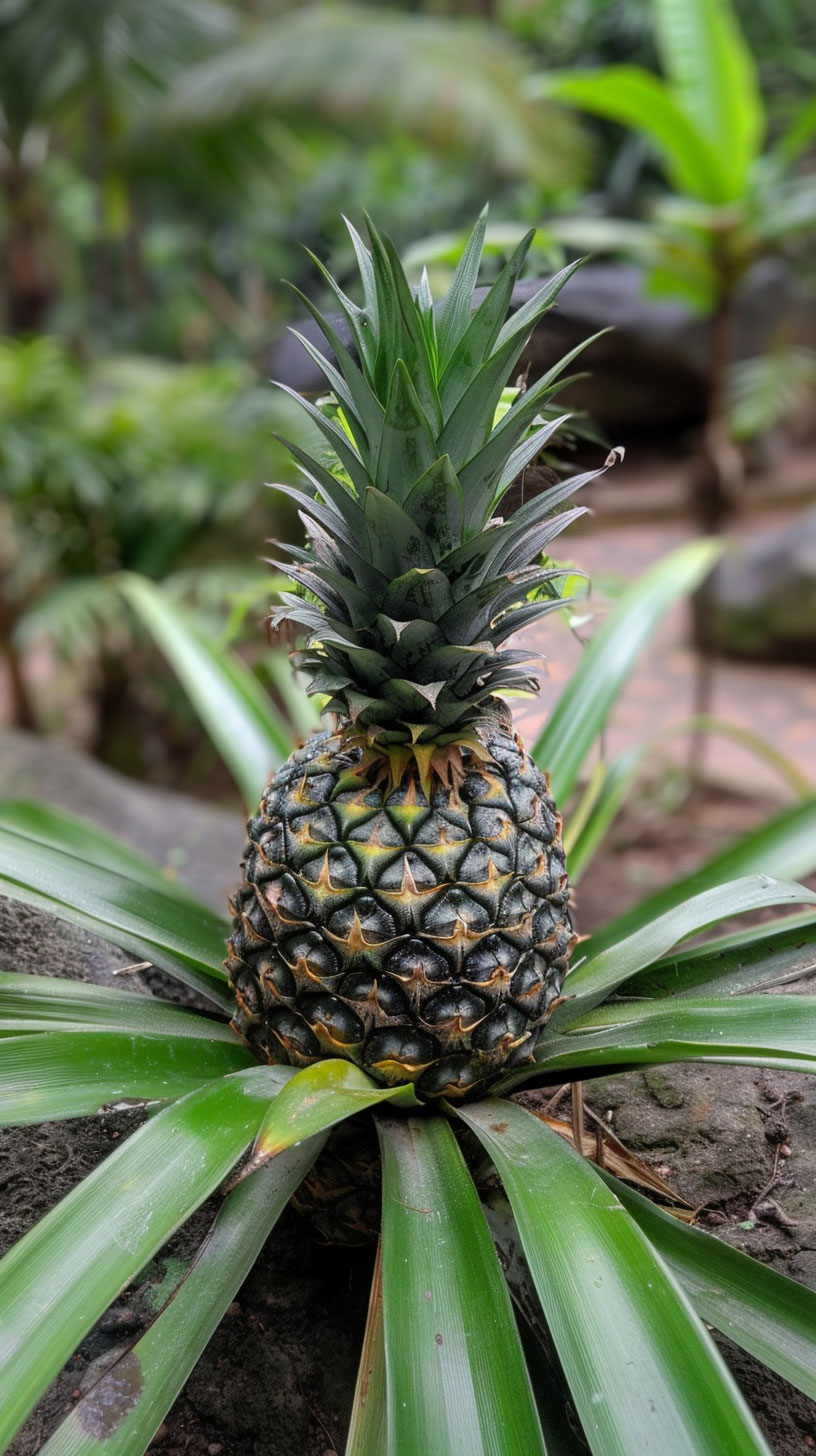 Discover Free Pineapple Plant Pictures for iPhone and Android Users