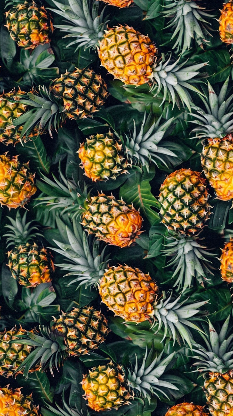 Beautiful Pineapple Plant Images in HD for Mobile Backgrounds