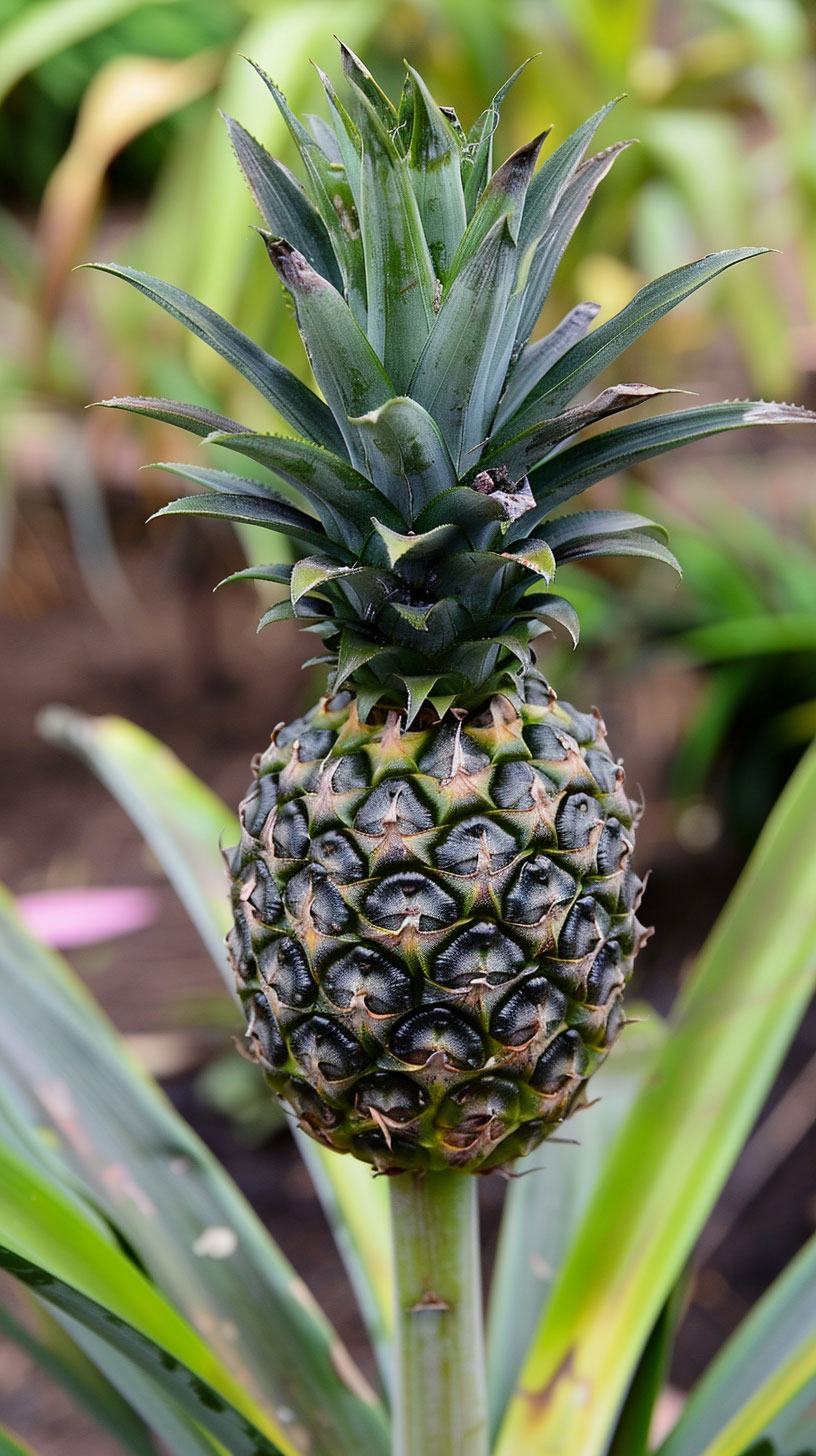 Find Captivating Pineapple Plant Photos for iPhone and Android