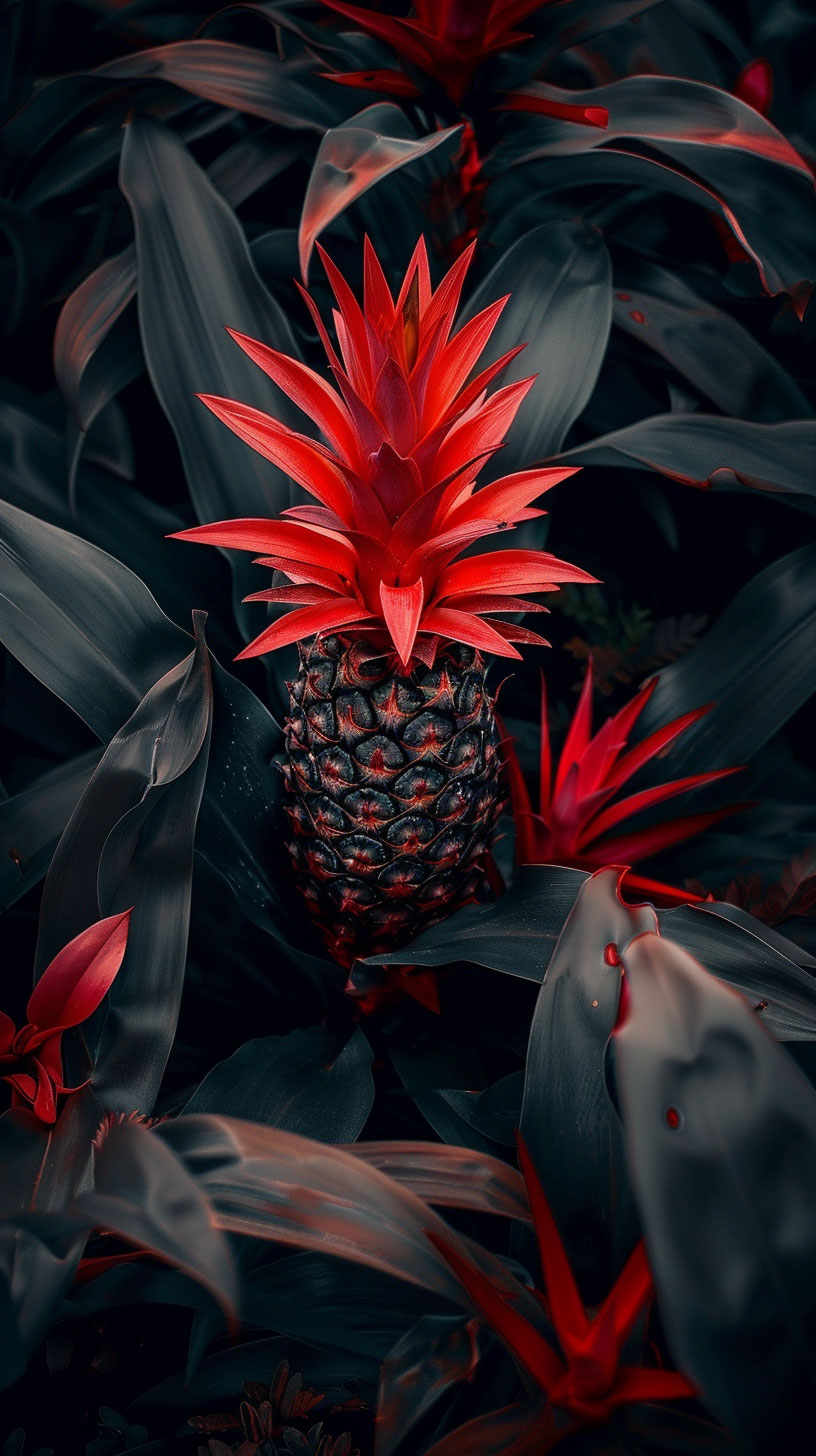 Explore Pineapple Plant Pictures Perfect for Mobile Screens