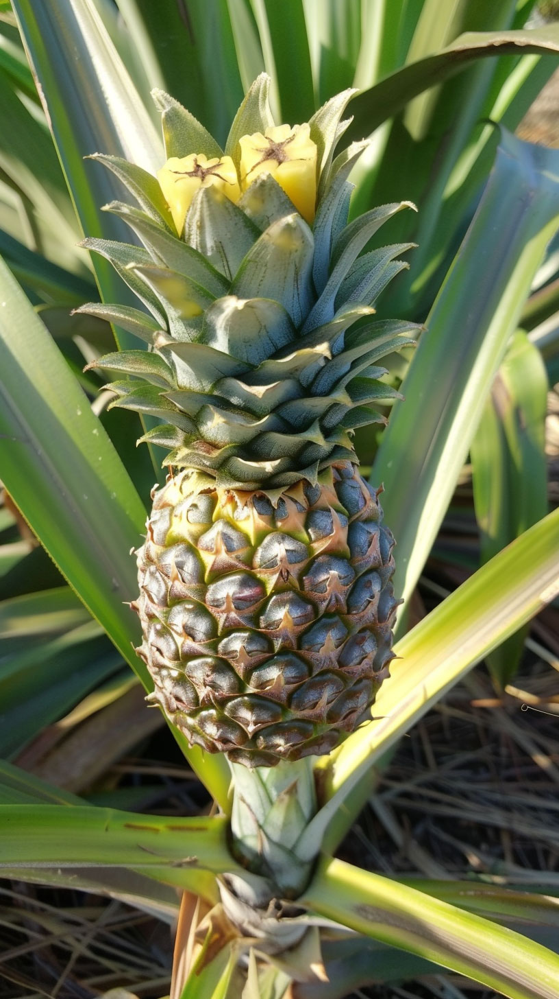 Stunning Pineapple Plant Pictures in Ultra HD for iPhone and Android