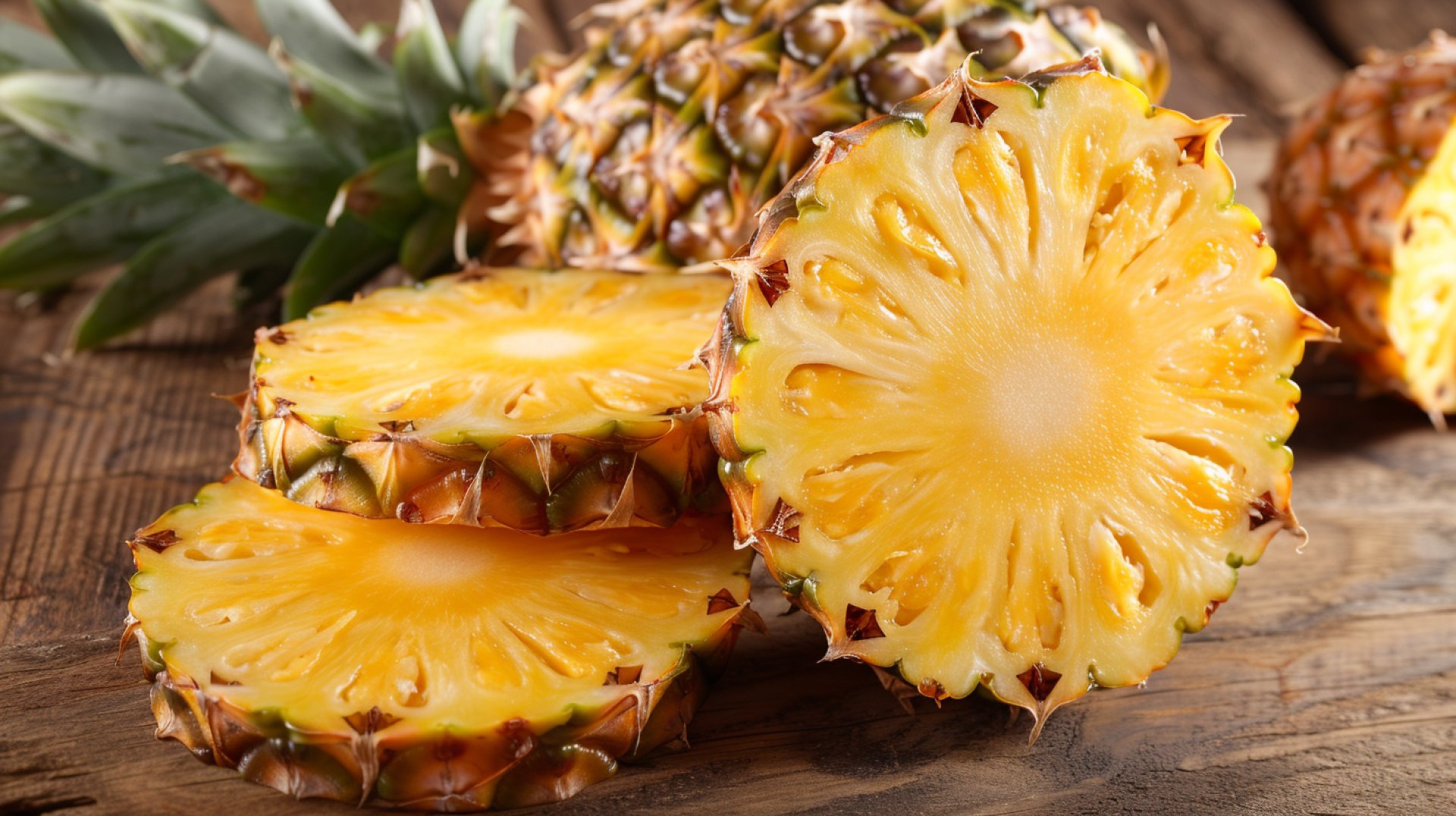 Vibrant Pineapple Backgrounds in 8K Resolution