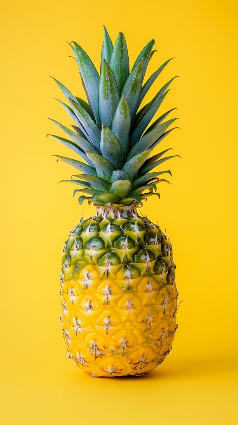 Exquisite Pineapple Mobile Wallpaper for Creative Users