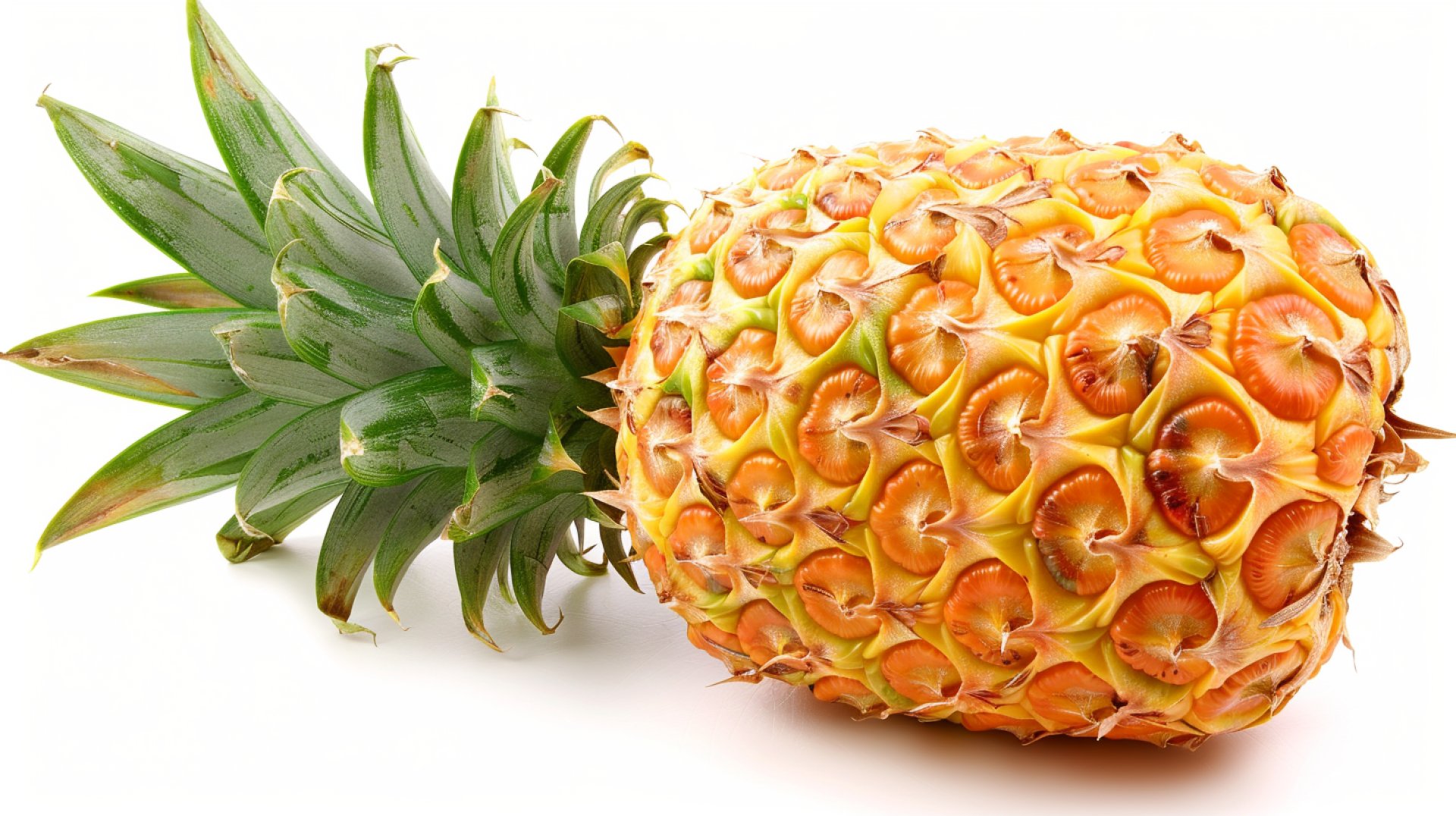 Tropical Pineapple Wallpaper for Bright Desktop Environments