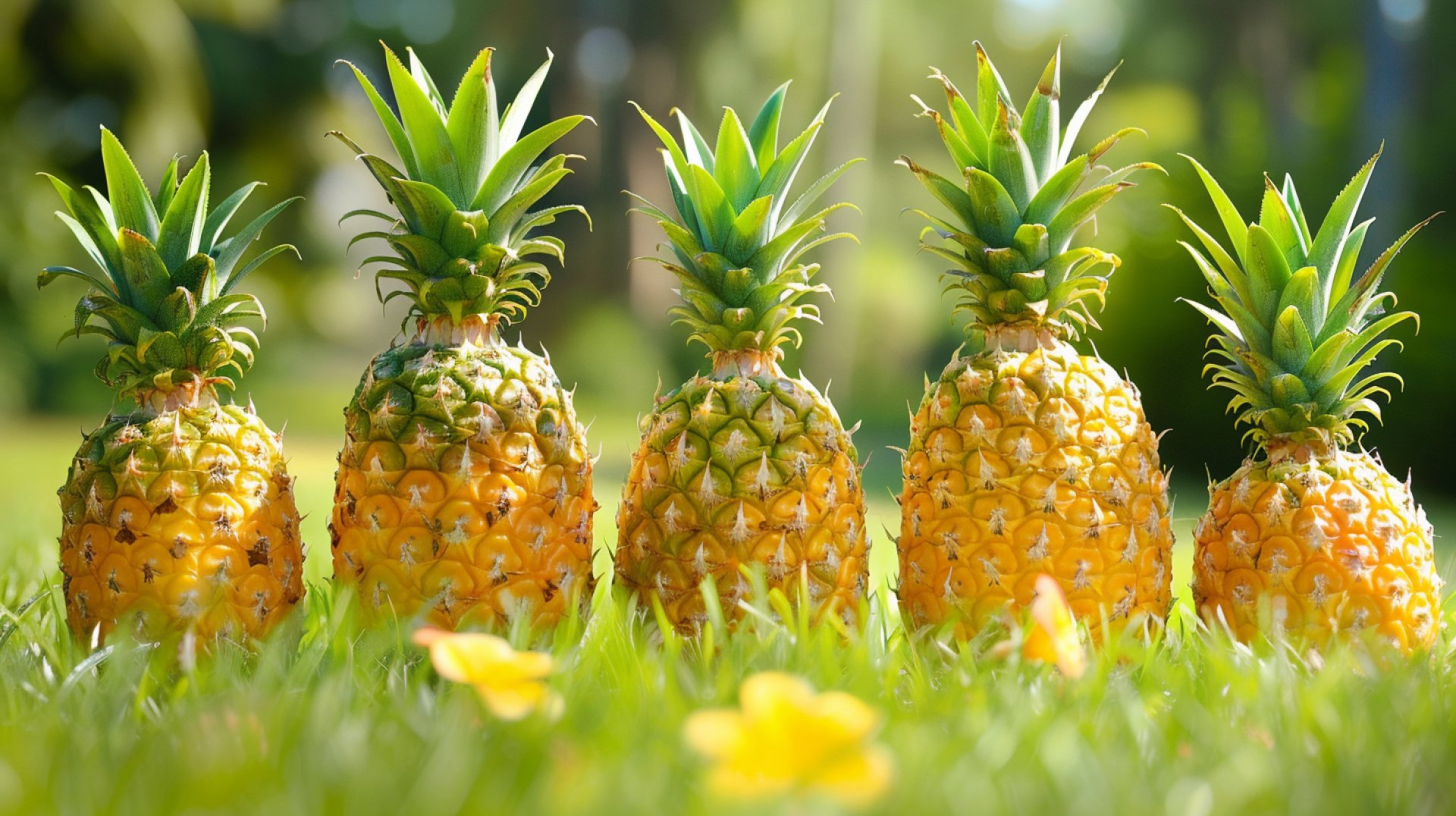 Vivid Pineapple Pictures Perfect for Any Wallpaper