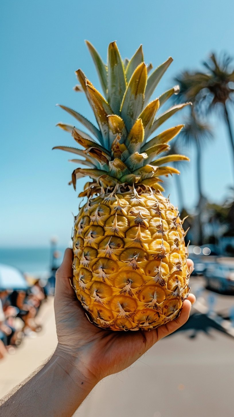 Cool Pineapple Digital Images for Mobile Backgrounds