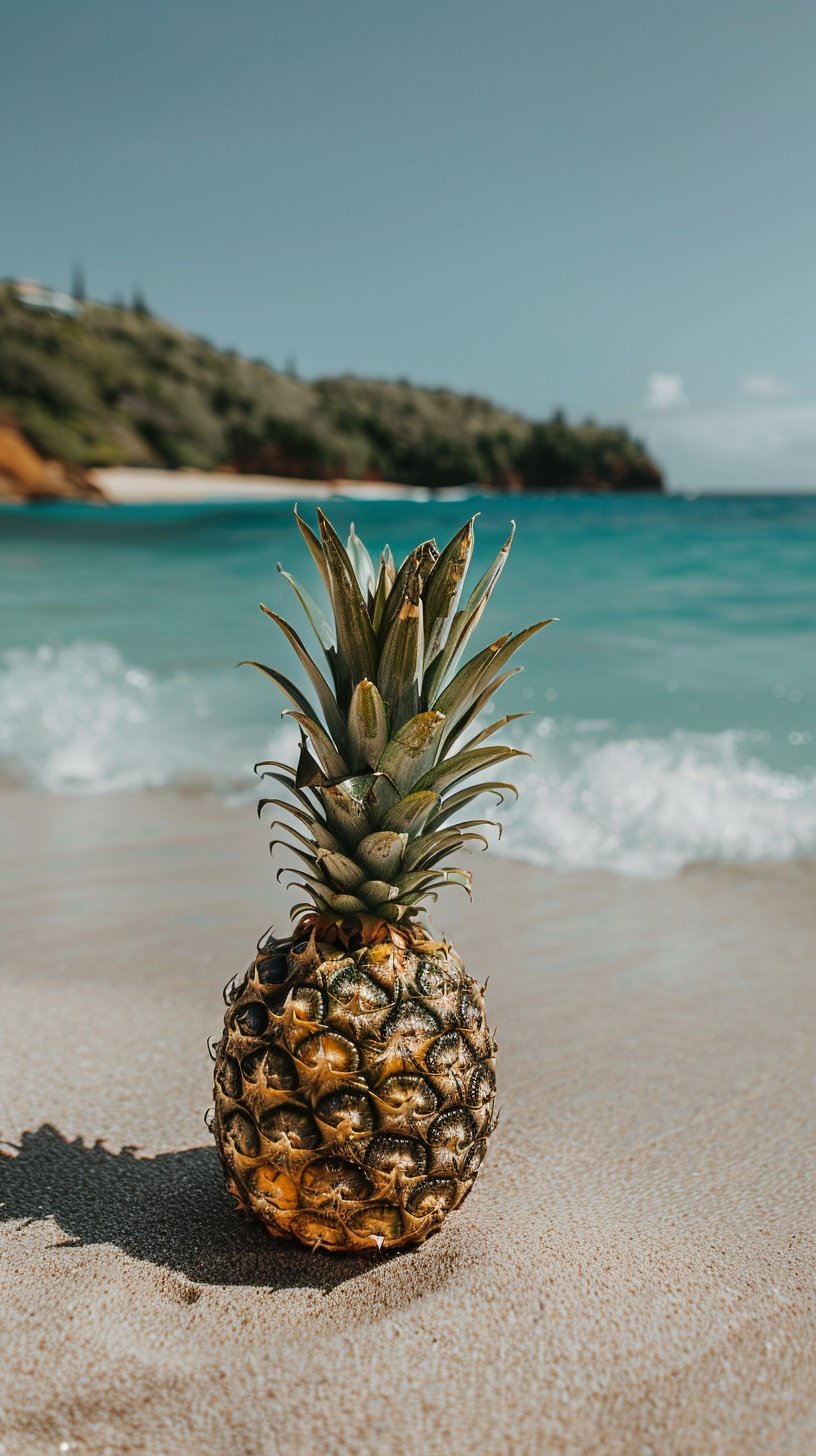 Colorful Pineapple Digital Background for Android Users