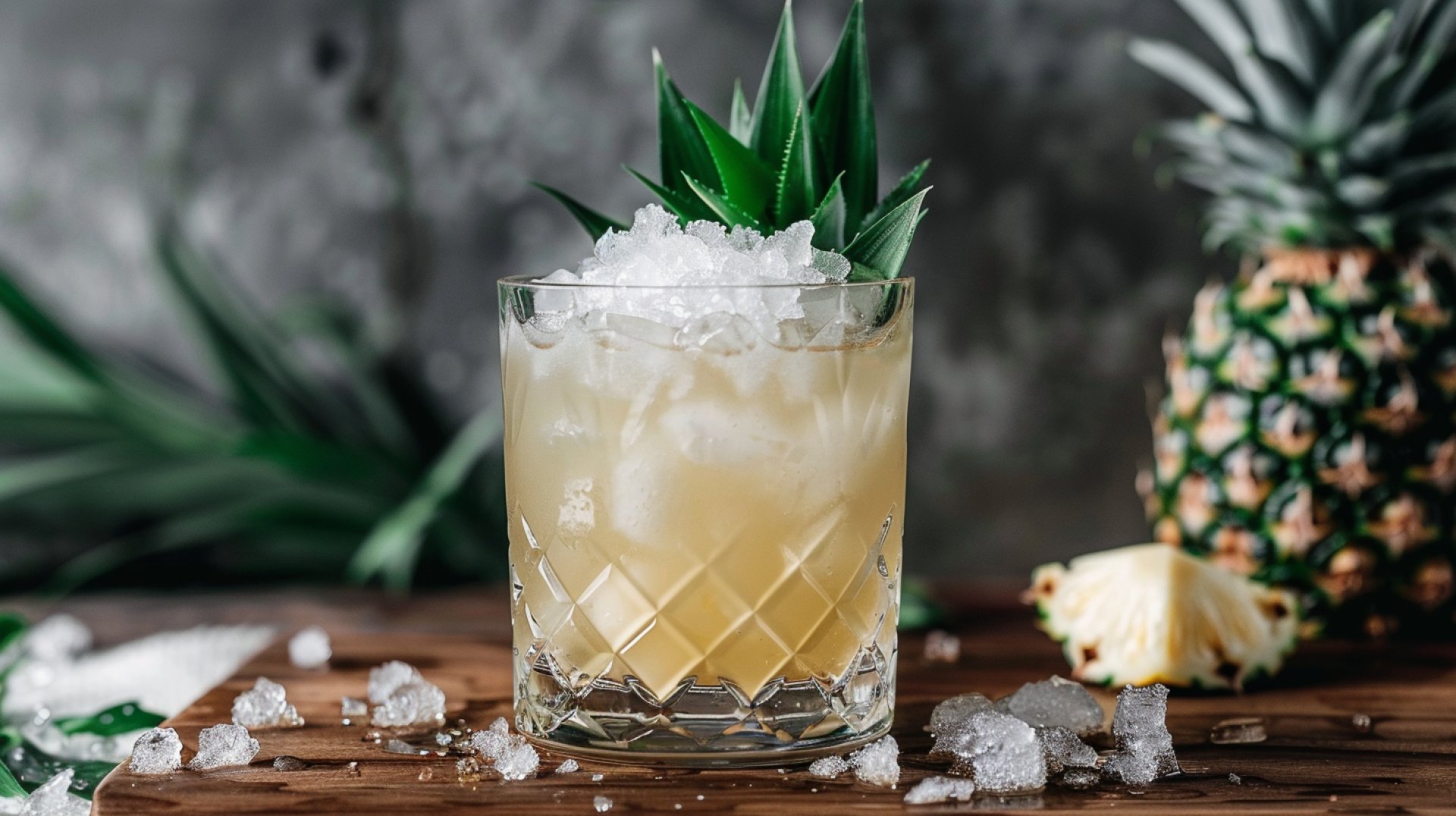 Striking Pineapple Tequila Images in Royalty-Free Style