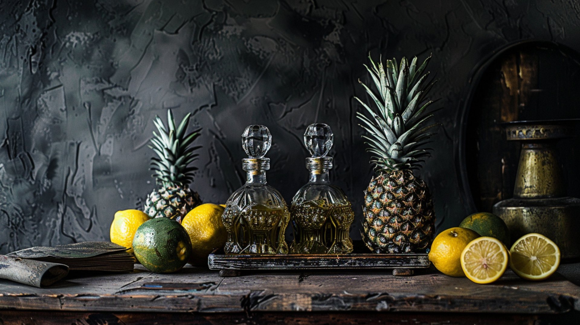 Big and Bold Pineapple Tequila Wallpapers for Screens