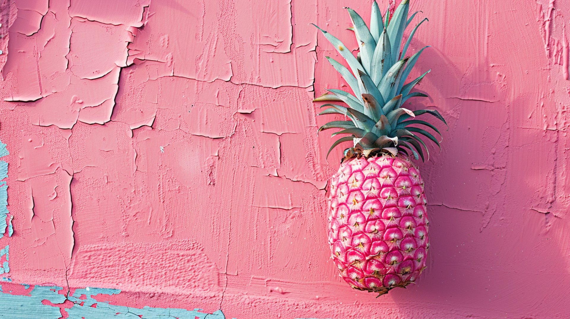 Colorful Pink Pineapple 1920x1080 Backgrounds for Laptops