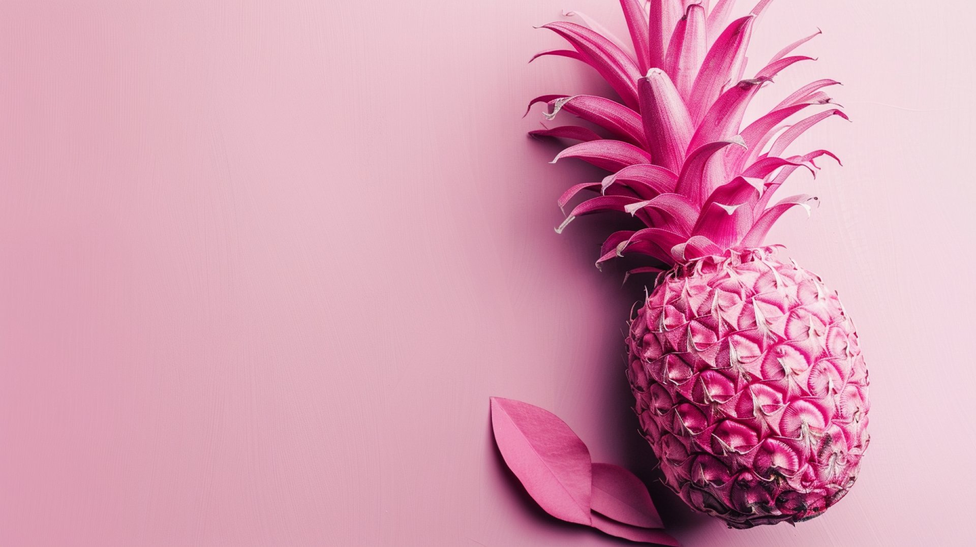 Trendy Pink Pineapple HD Wallpaper for Mobile Screens