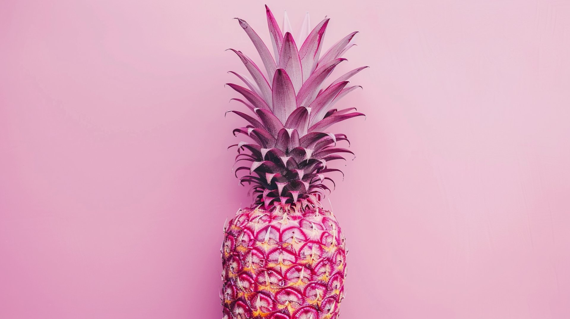 Elegant Pink Pineapple Background for Stylish PCs