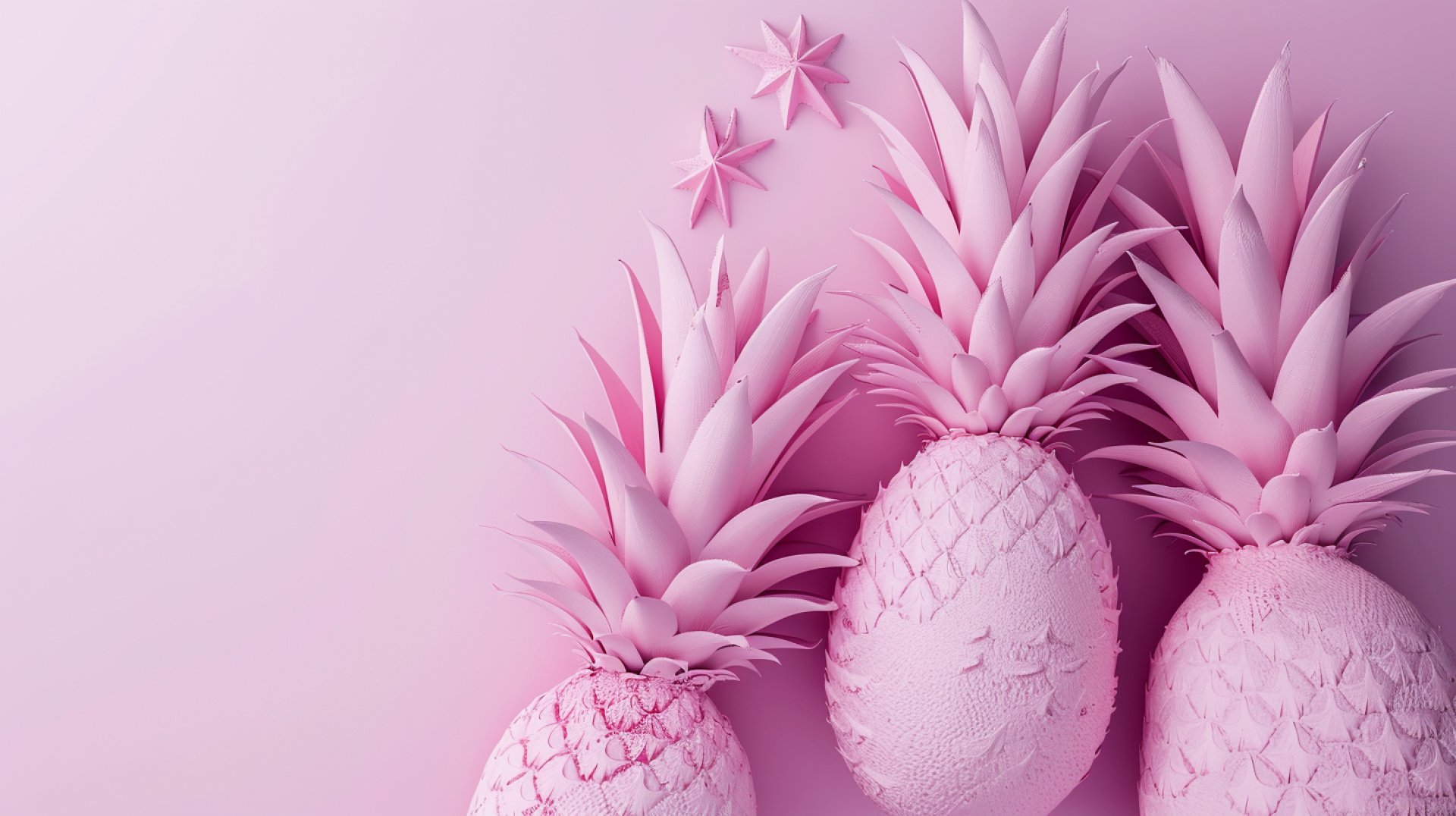 Pink Pineapple Wallpaper for a Vibrant Digital Background