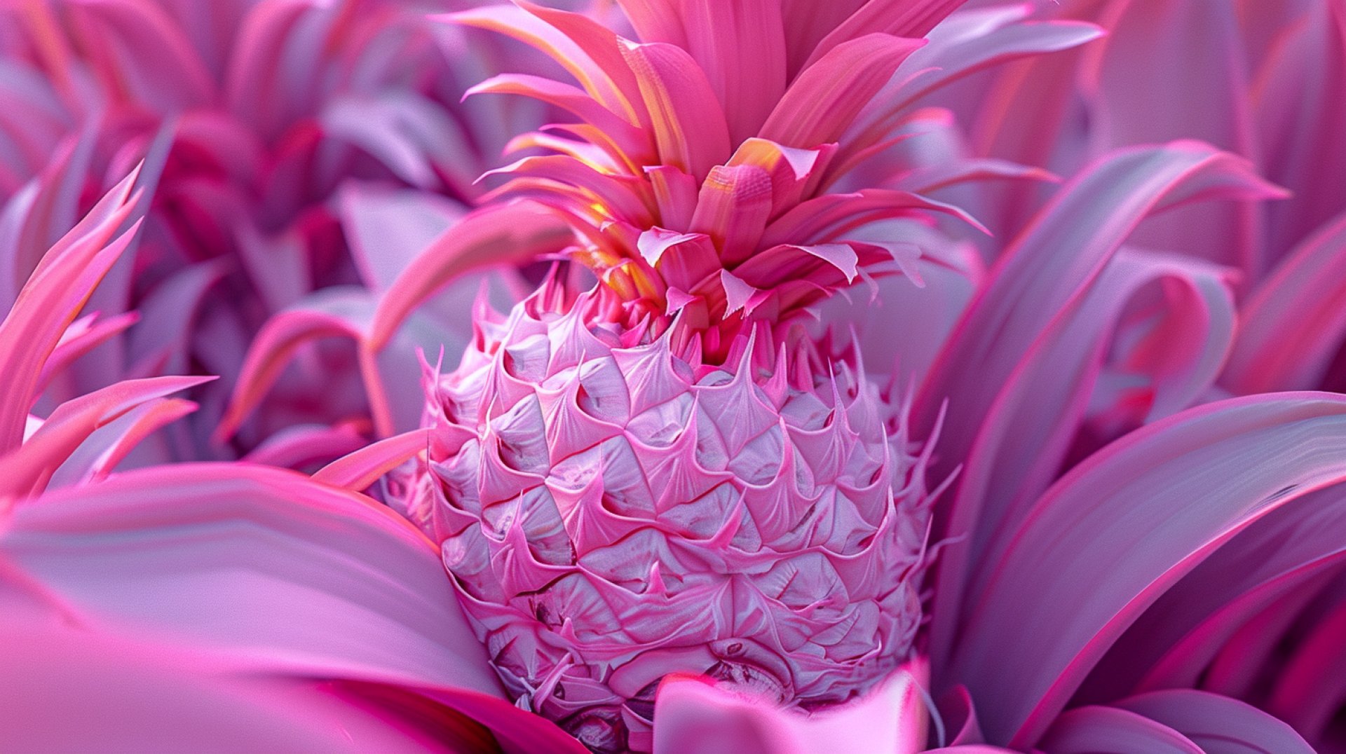 Royalty-Free Pink Pineapple Images for Creative Use