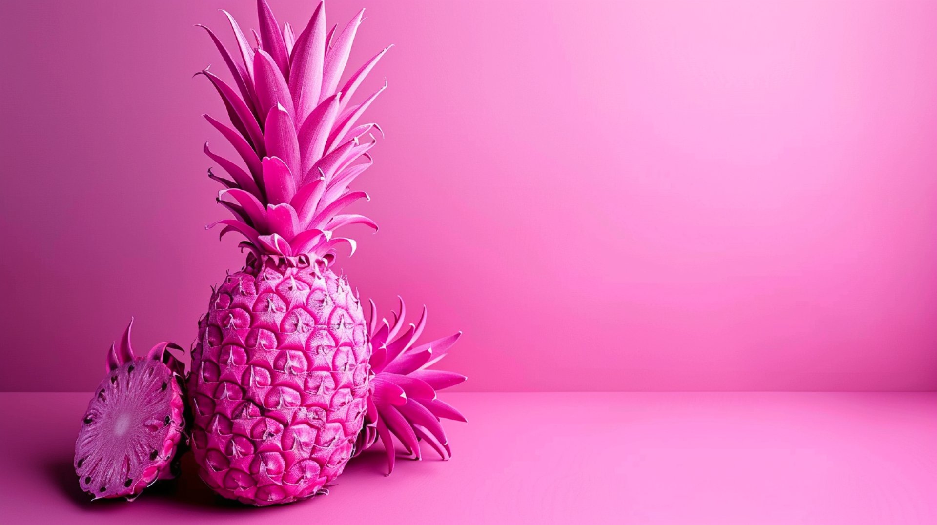 High-Definition Pink Pineapple Backgrounds for Free Download