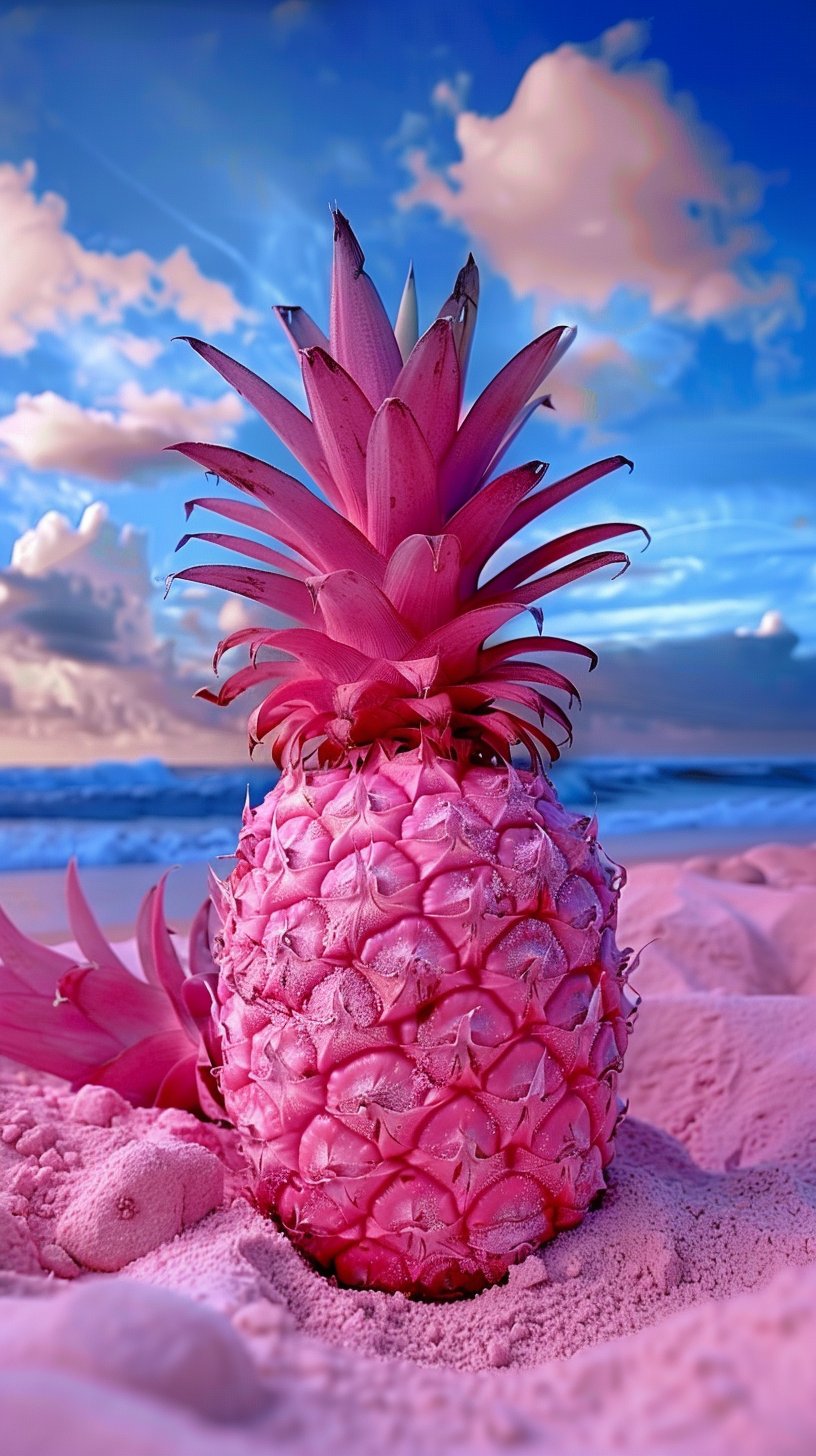 Stylish Pink Pineapple Wallpapers for iPhone Users