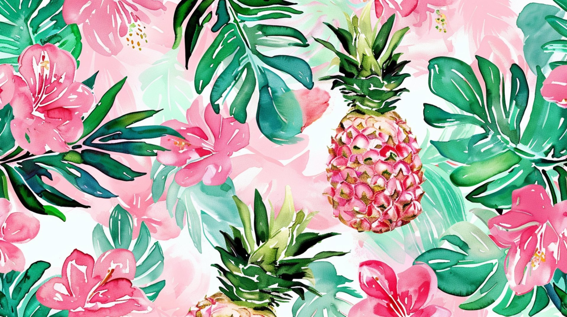 Tropical Vibes: Free Pineapple Wallpapers for Desktop